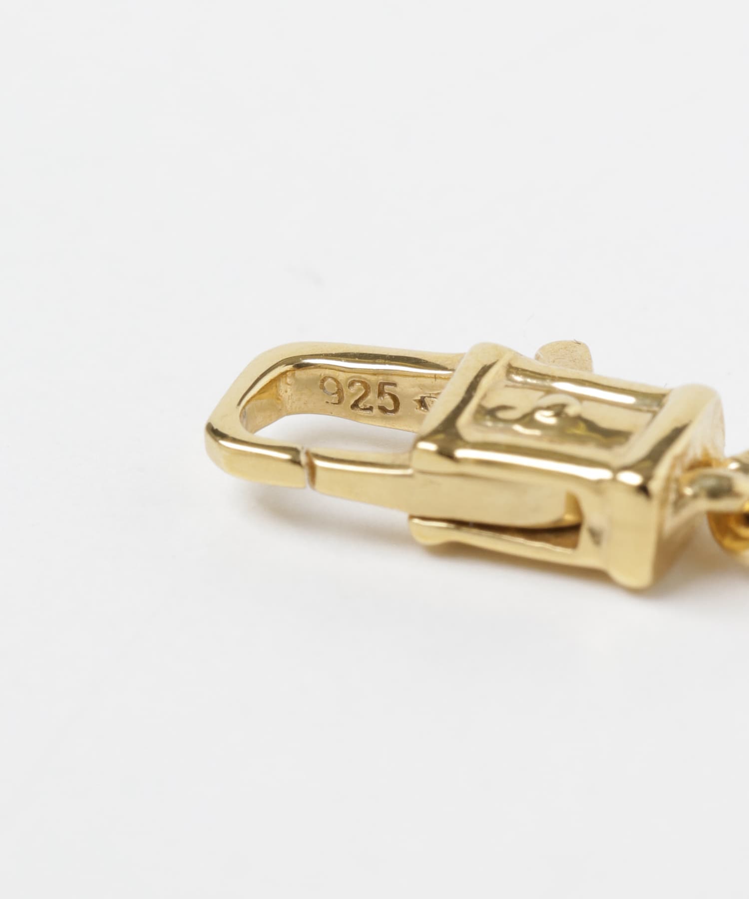 TOM WOOD　Curb Bracelet M Gold S925/18KGP 7