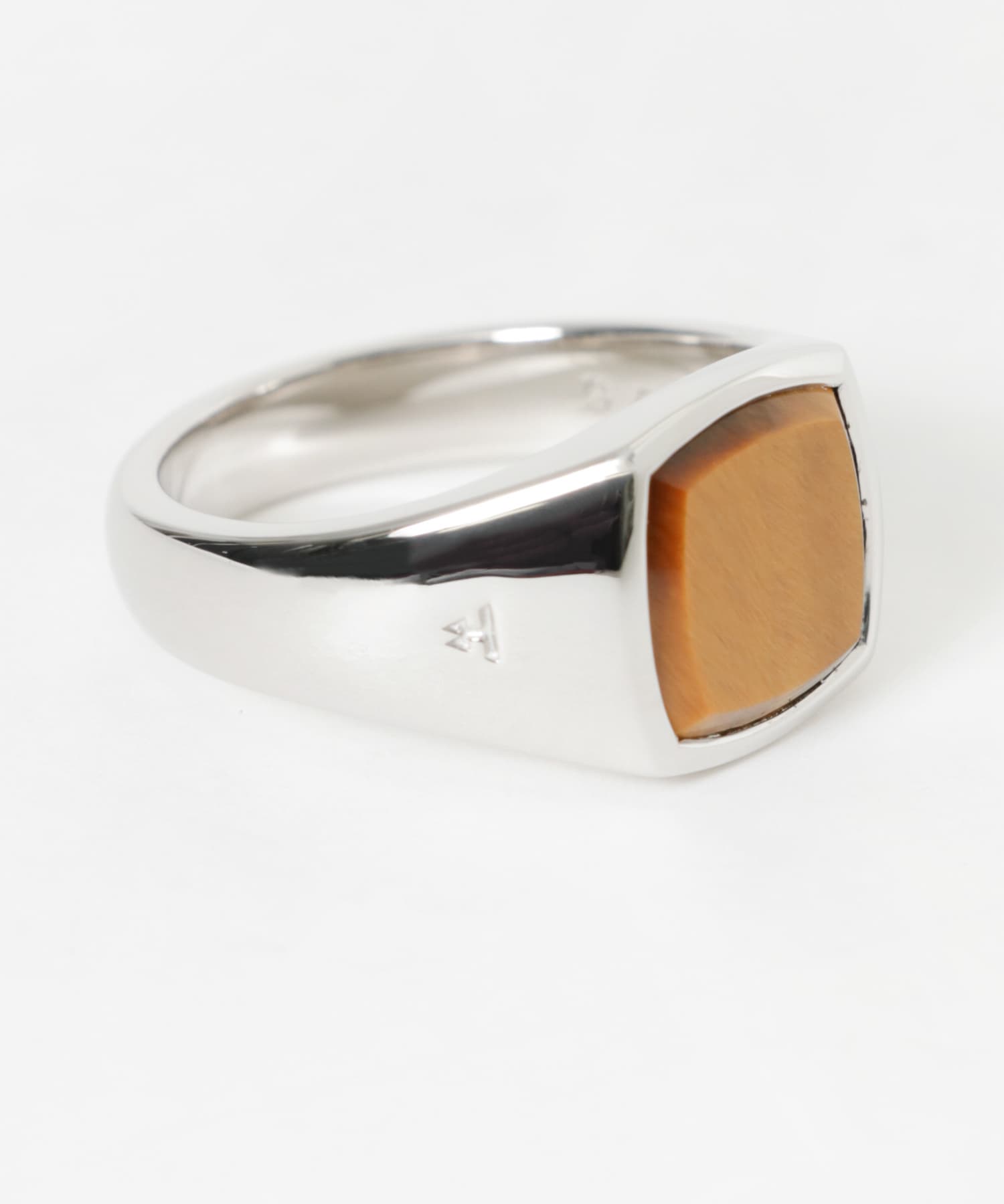 TOM WOOD　Kay Ring Tiger Eye S925 54