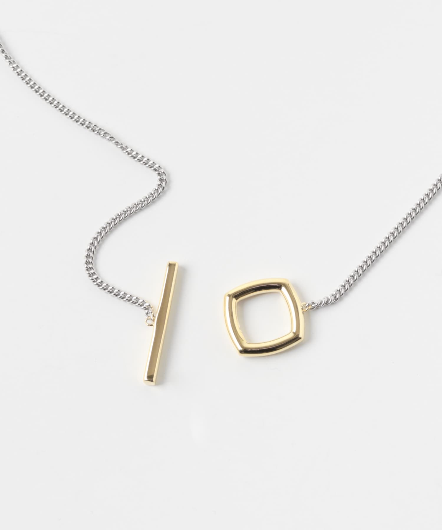 TOM WOOD　Frame Pendant Duo S925 20.5