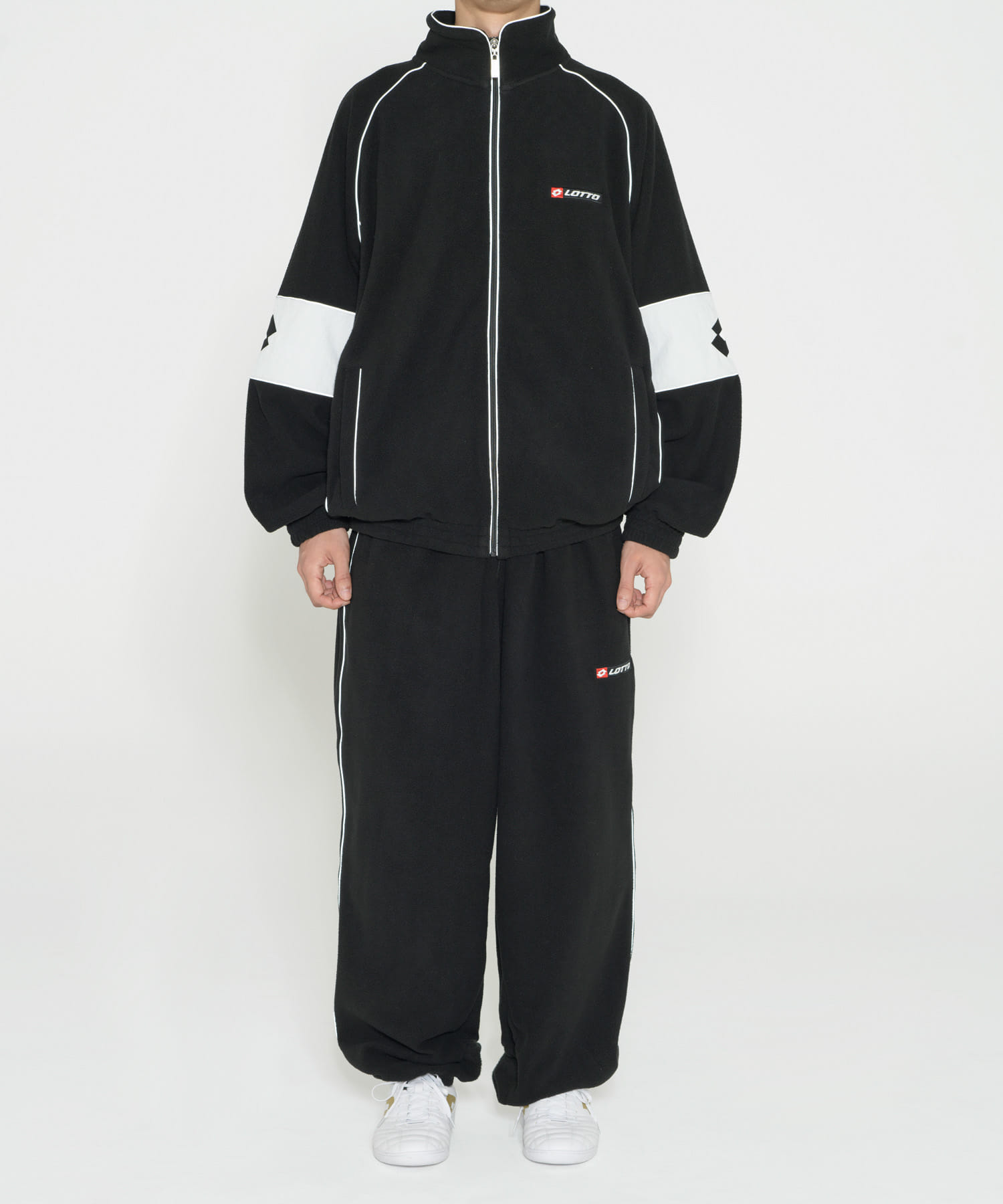 LOTTO　POLARTEC TRACK PANTS BLACK M