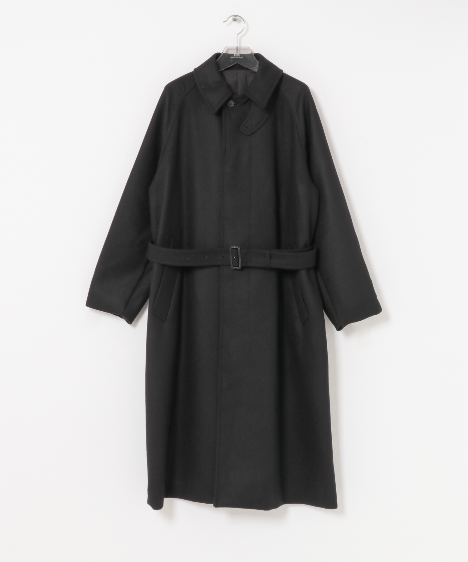 YLEVE　SUPER100'S WOOL MELTON COAT