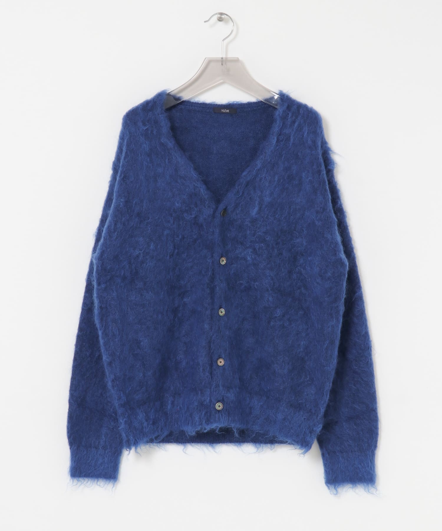 YLEVE　MOHAIR NAPPING KNIT CARDIGAN