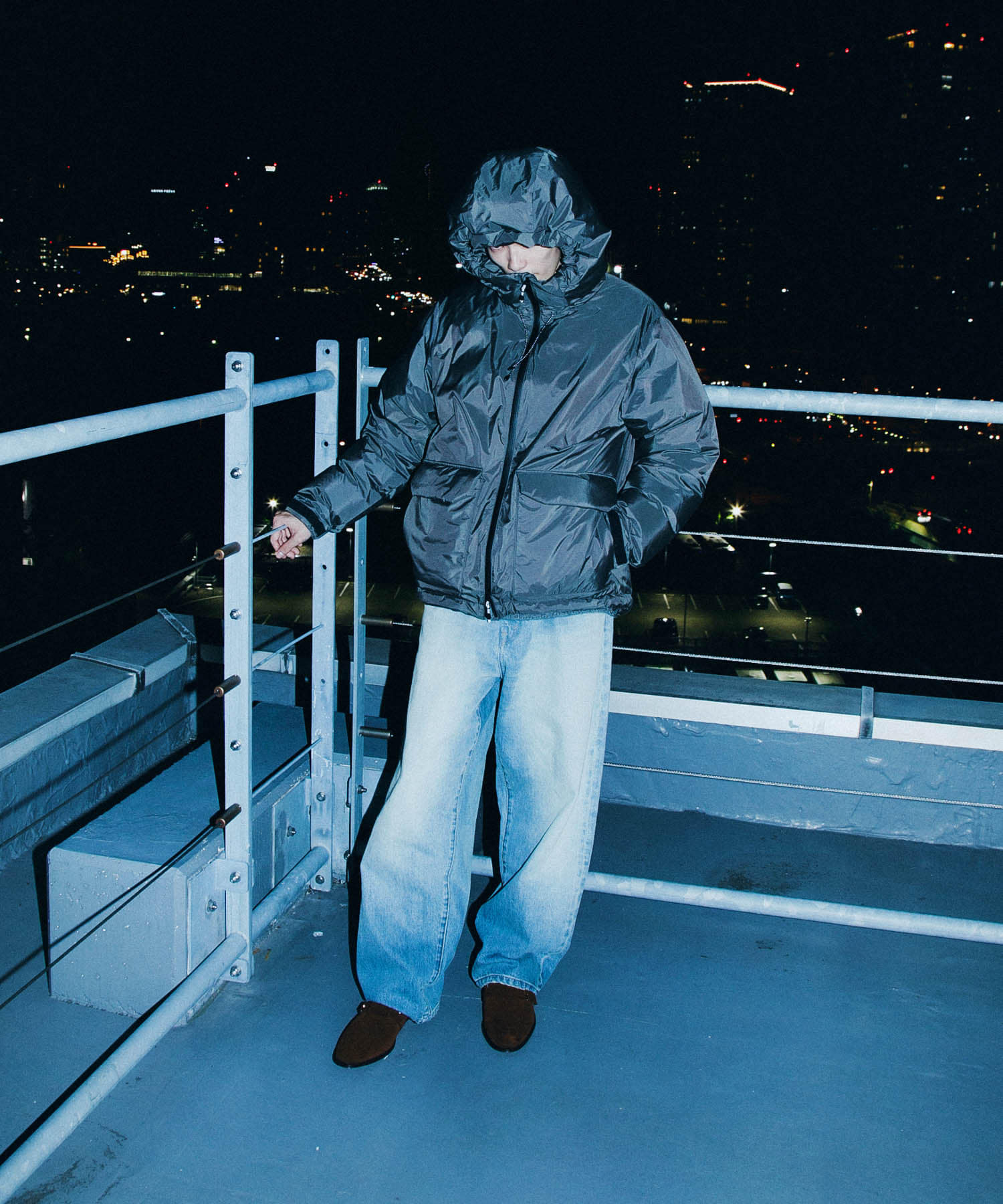 『別注』NANGA×URBAN RESEARCH　AURORA TEX DOWN JACKET CHARCOAL M