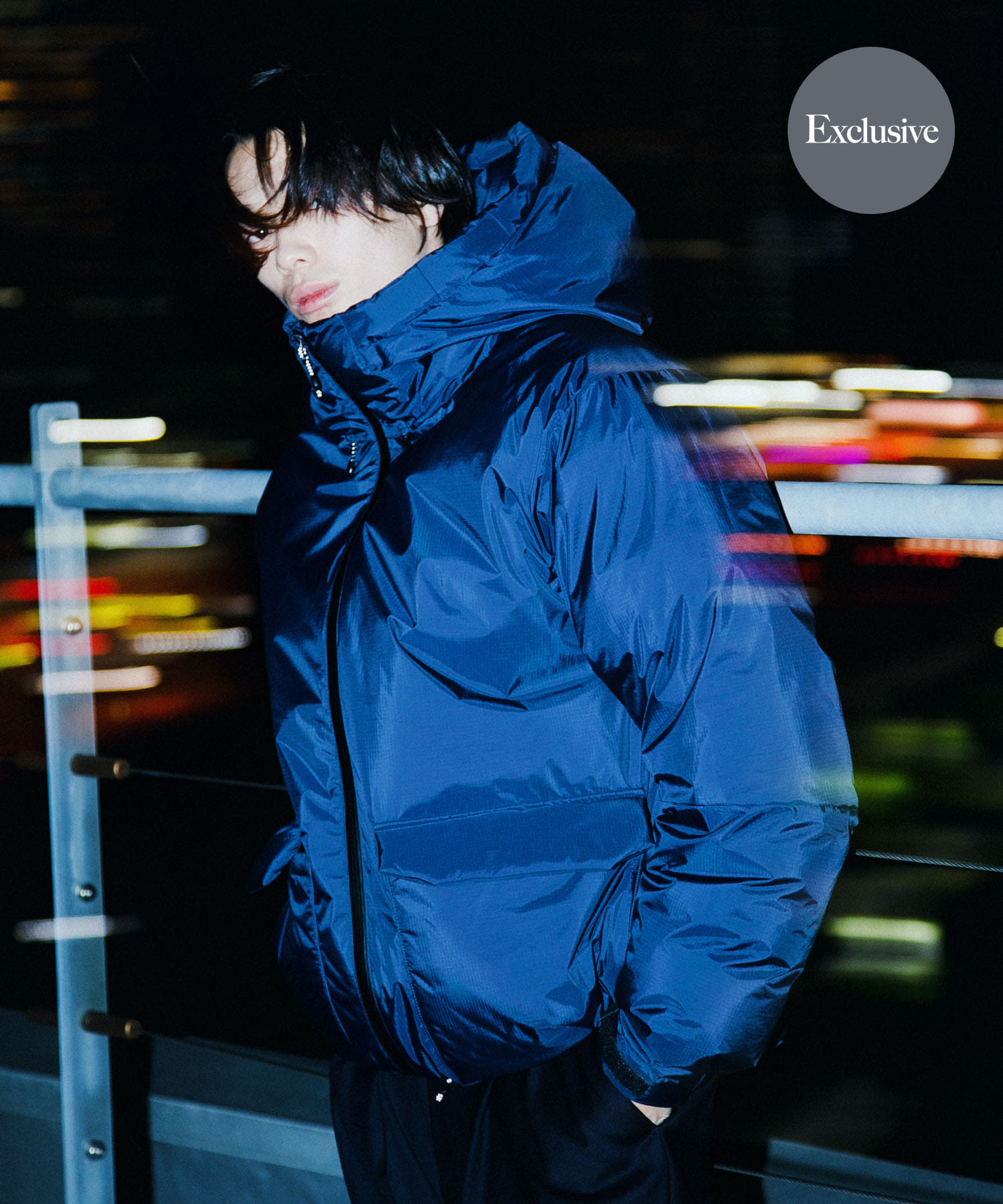 『別注』NANGA×URBAN RESEARCH　AURORA TEX DOWN JACKET NAVY M