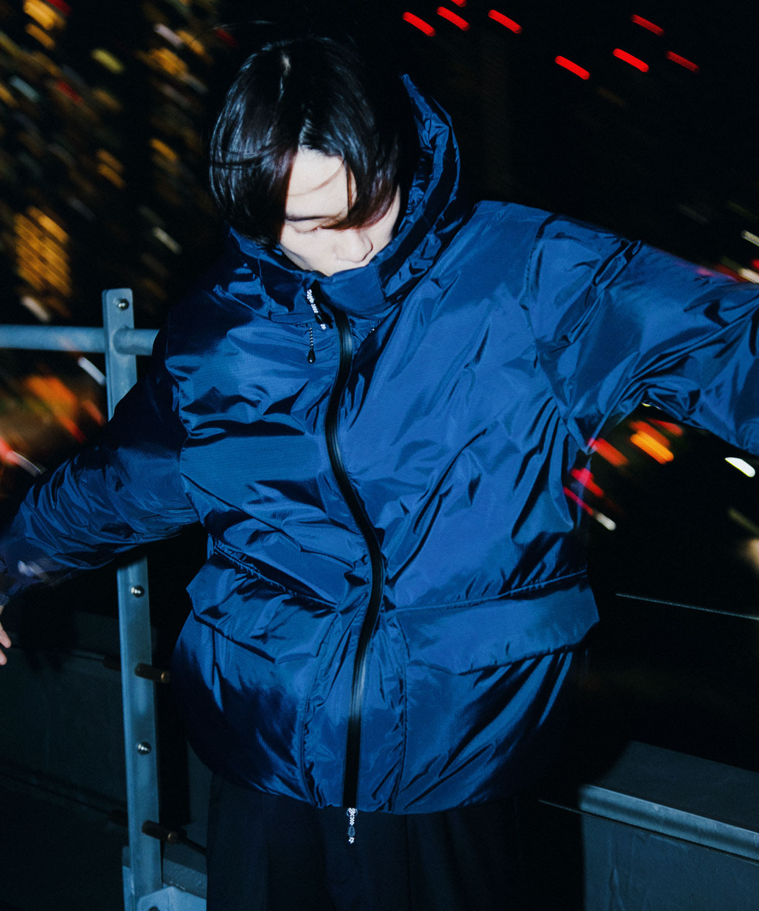 『別注』NANGA×URBAN RESEARCH　AURORA TEX DOWN JACKET NAVY M