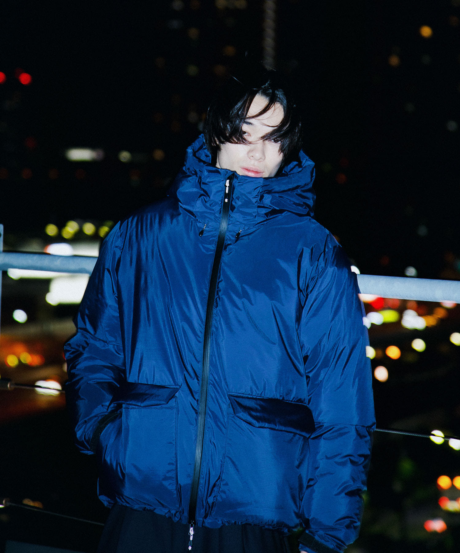 『別注』NANGA×URBAN RESEARCH　AURORA TEX DOWN JACKET NAVY M