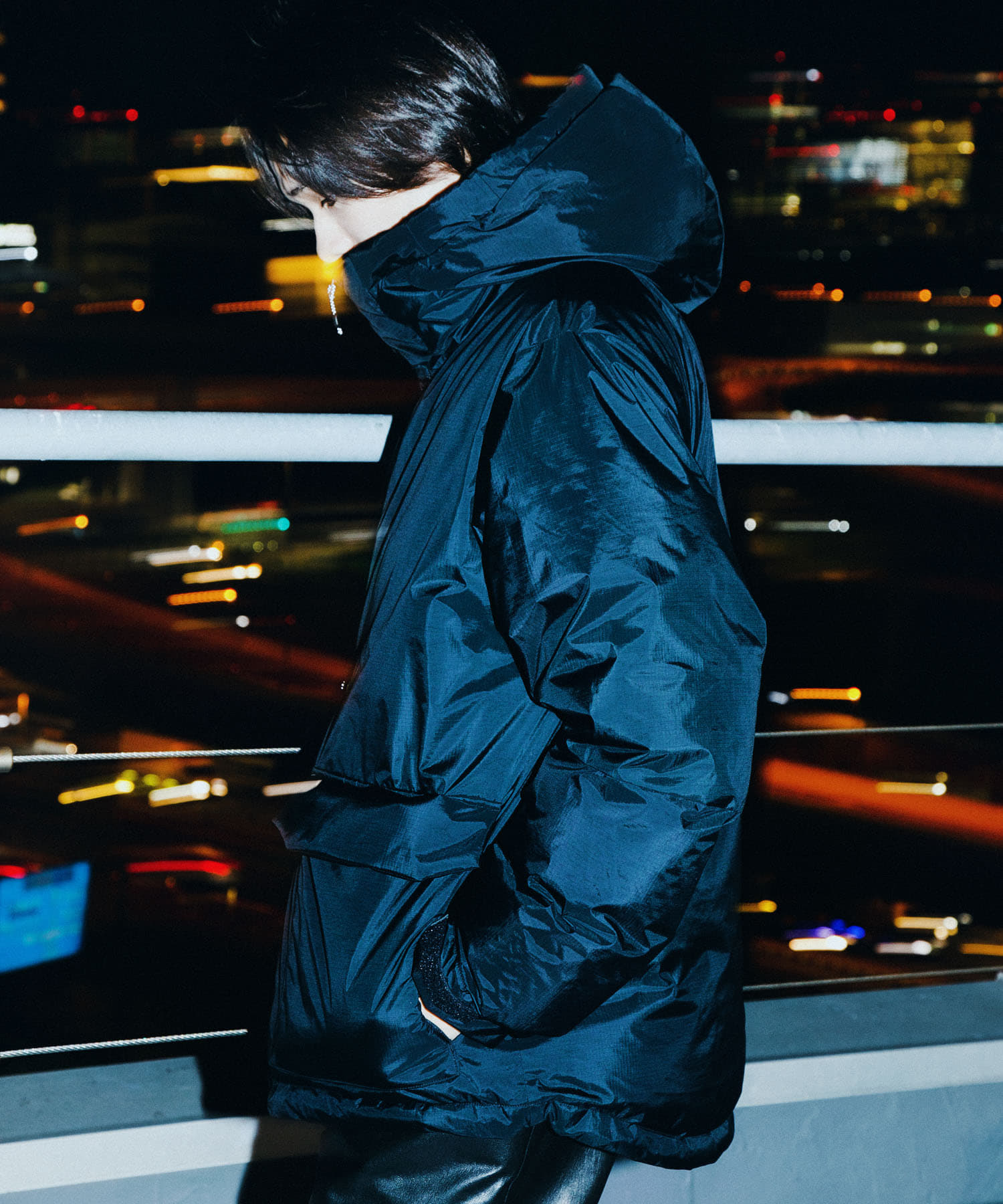 『別注』NANGA×URBAN RESEARCH　AURORA TEX DOWN JACKET BLACK M