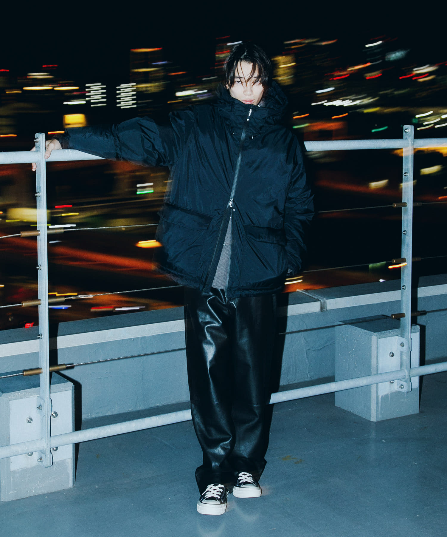 『別注』NANGA×URBAN RESEARCH　AURORA TEX DOWN JACKET BLACK M
