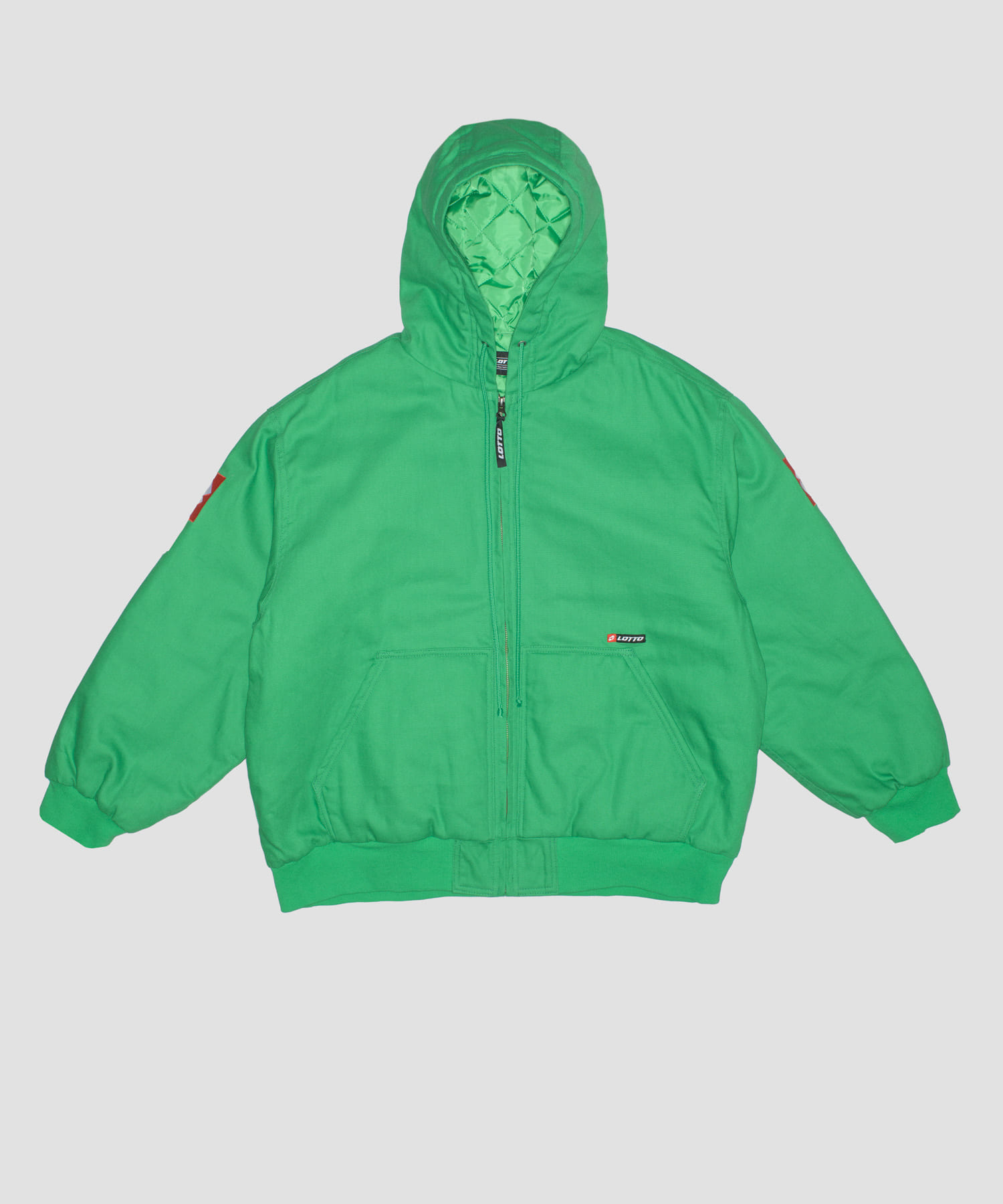 LOTTO　DUCK HOOD BLOUSON GREEN M