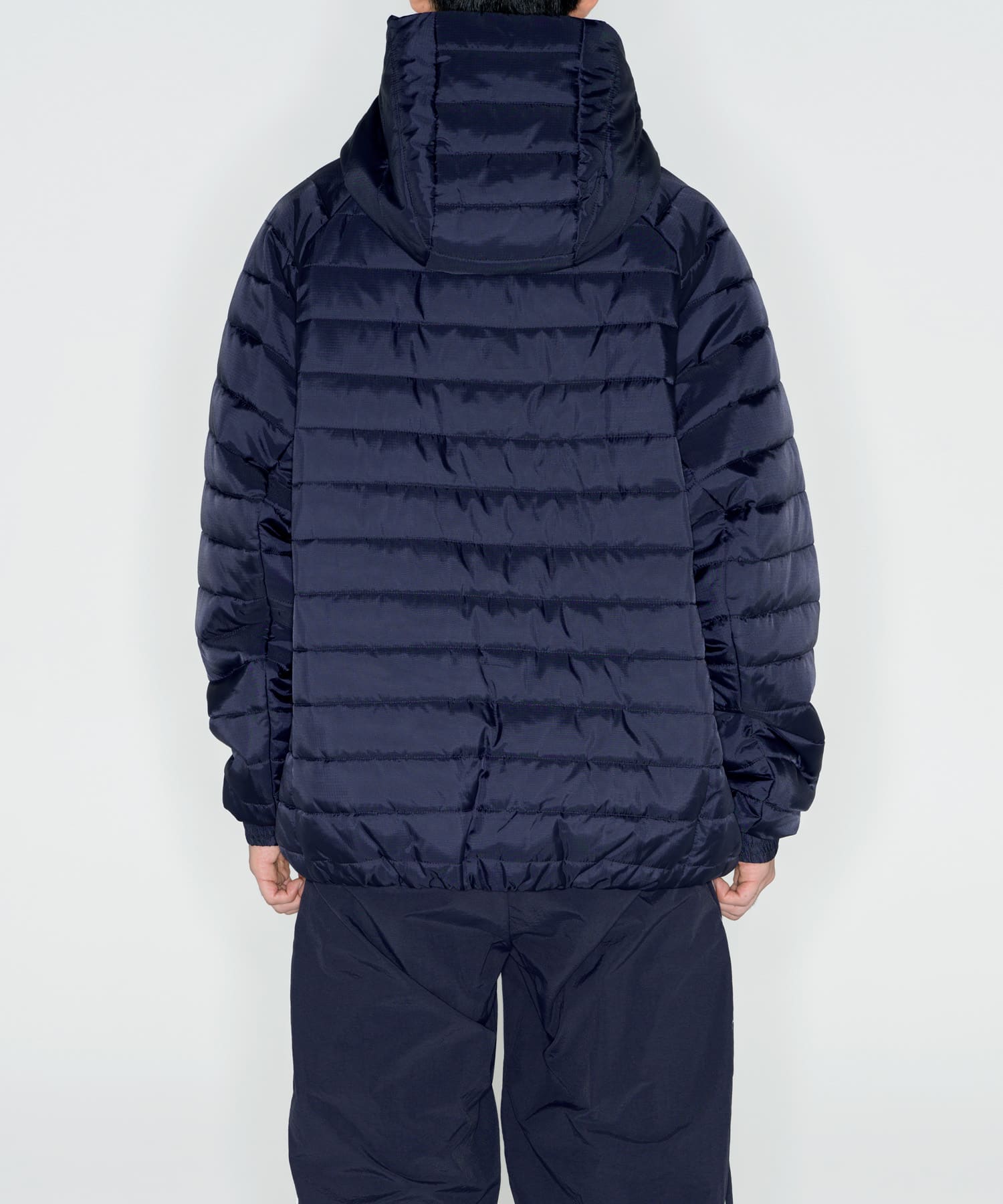 LOTTO　HOOD PADDED JACKET NAVY M