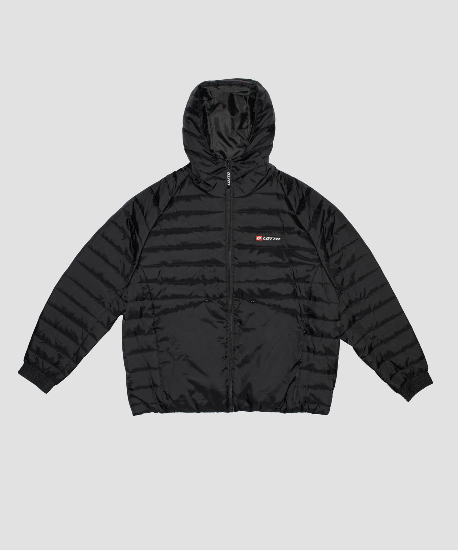 LOTTO　HOOD PADDED JACKET BLACK M