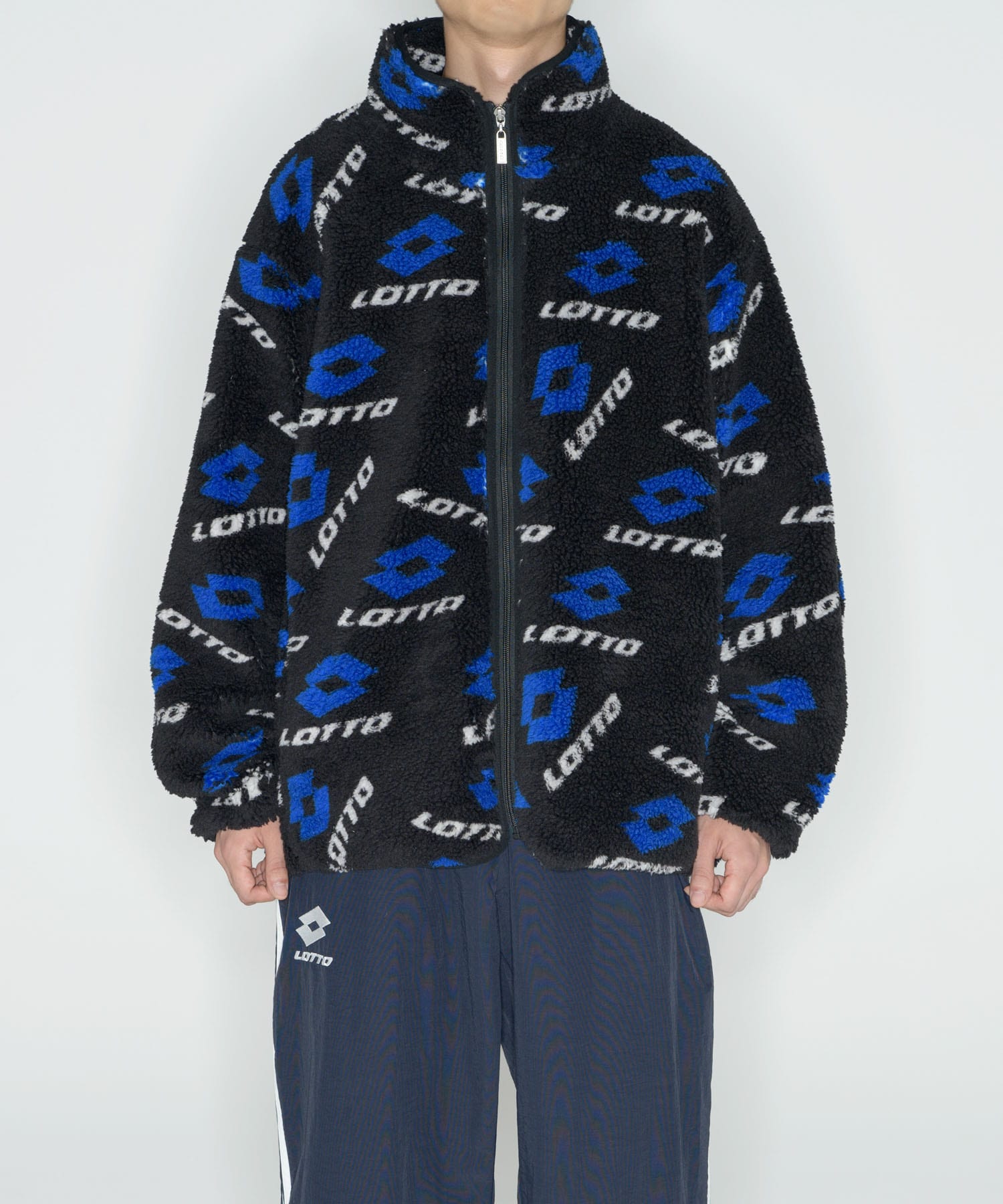 LOTTO　LOGO BOA BLOUSON BLACK M