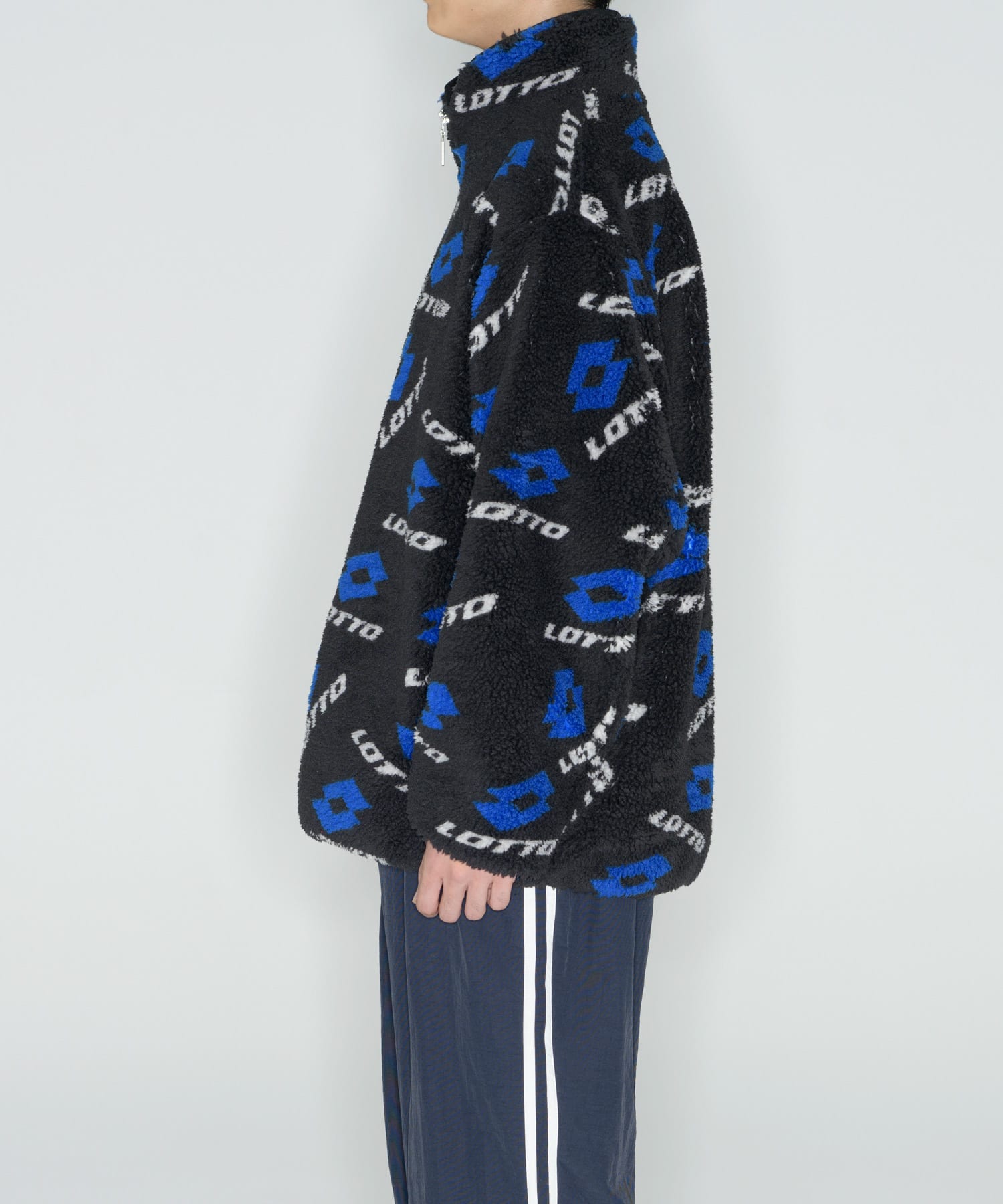 LOTTO　LOGO BOA BLOUSON BLACK M