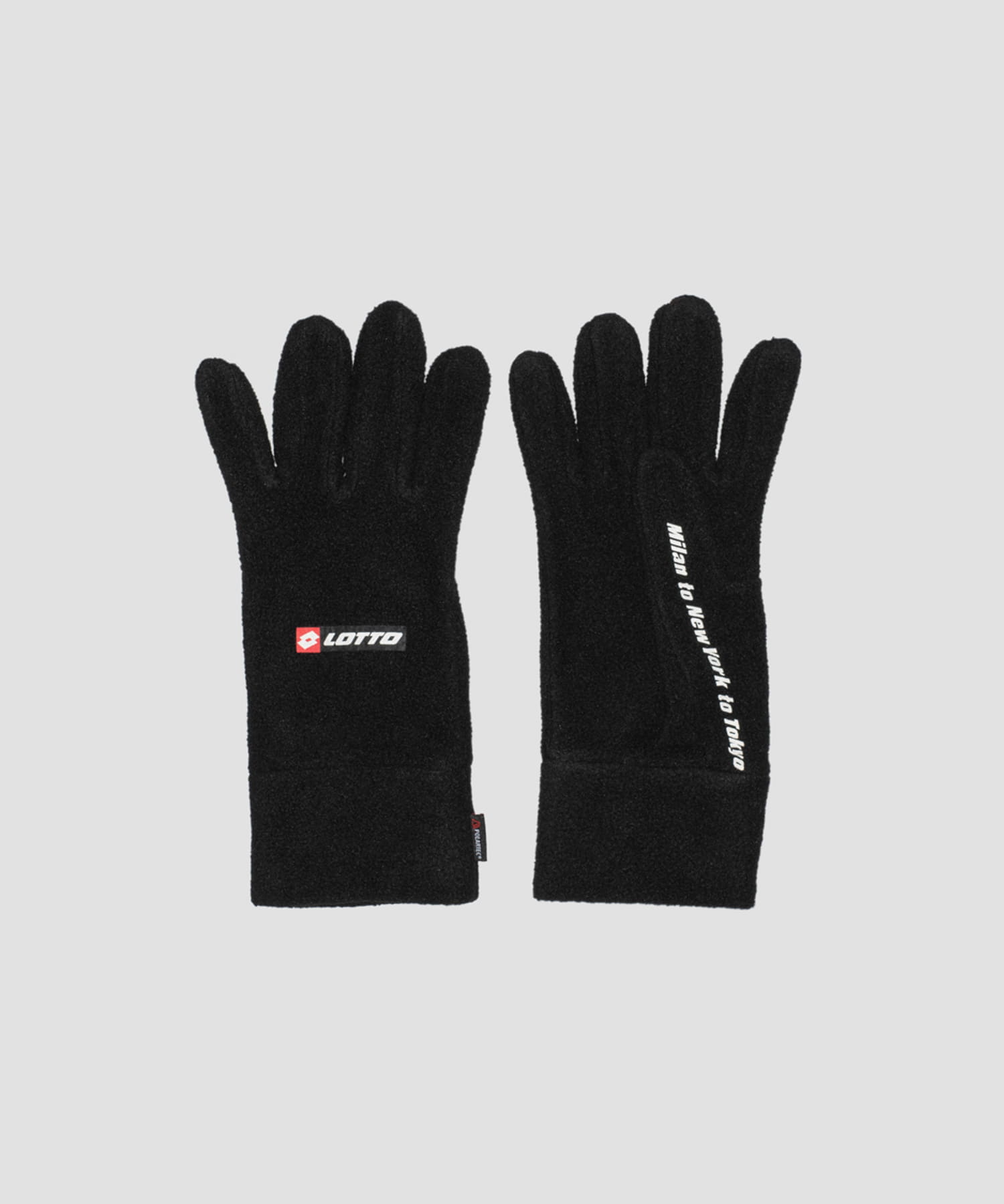 LOTTO　POLARTEC GLOVES BLACK Free