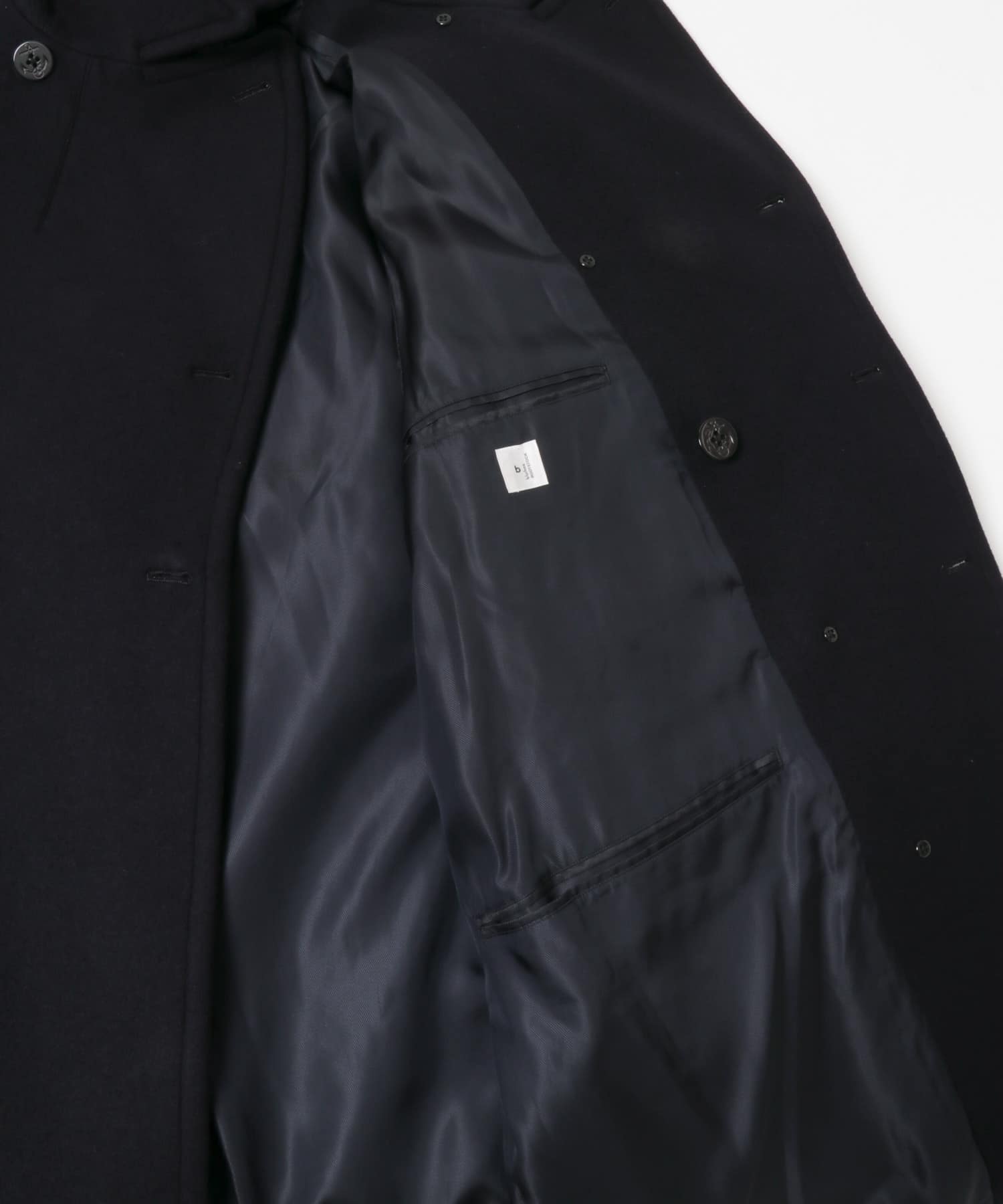 blurhmsROOTSTOCK　Wool Melton 10B Pea Coat DarkNavy 2