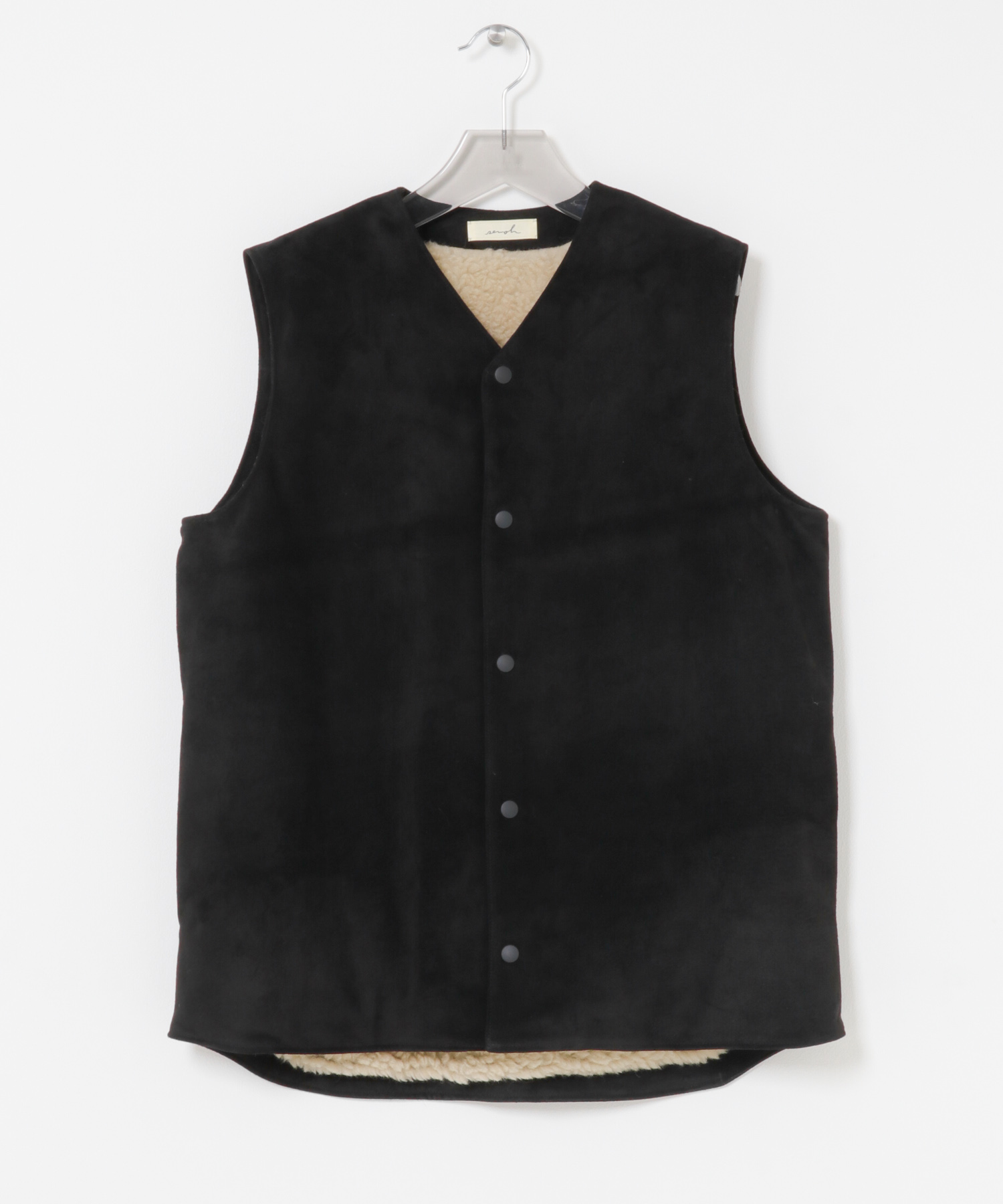 semoh　Suede Vest