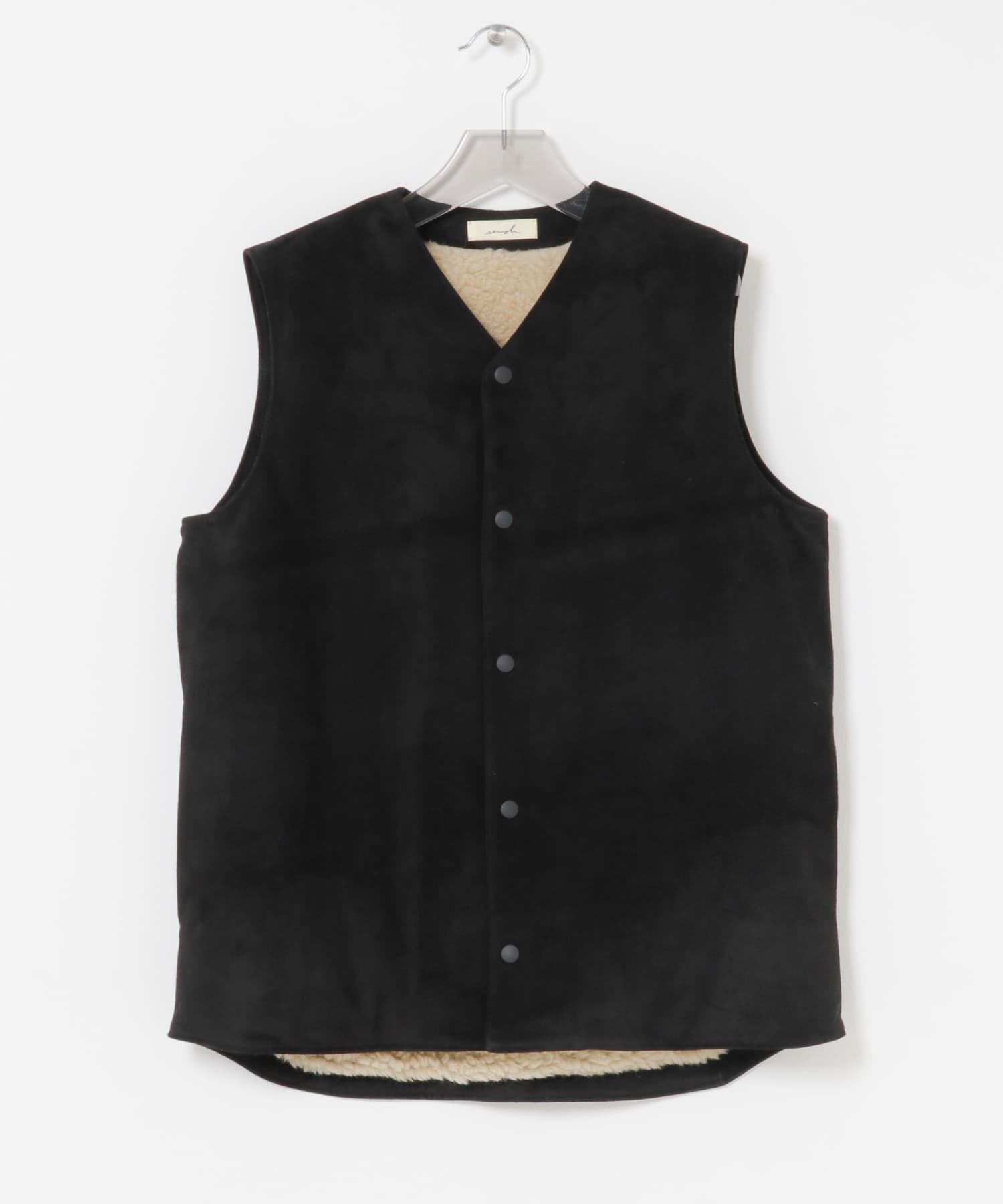 semoh　Suede Vest