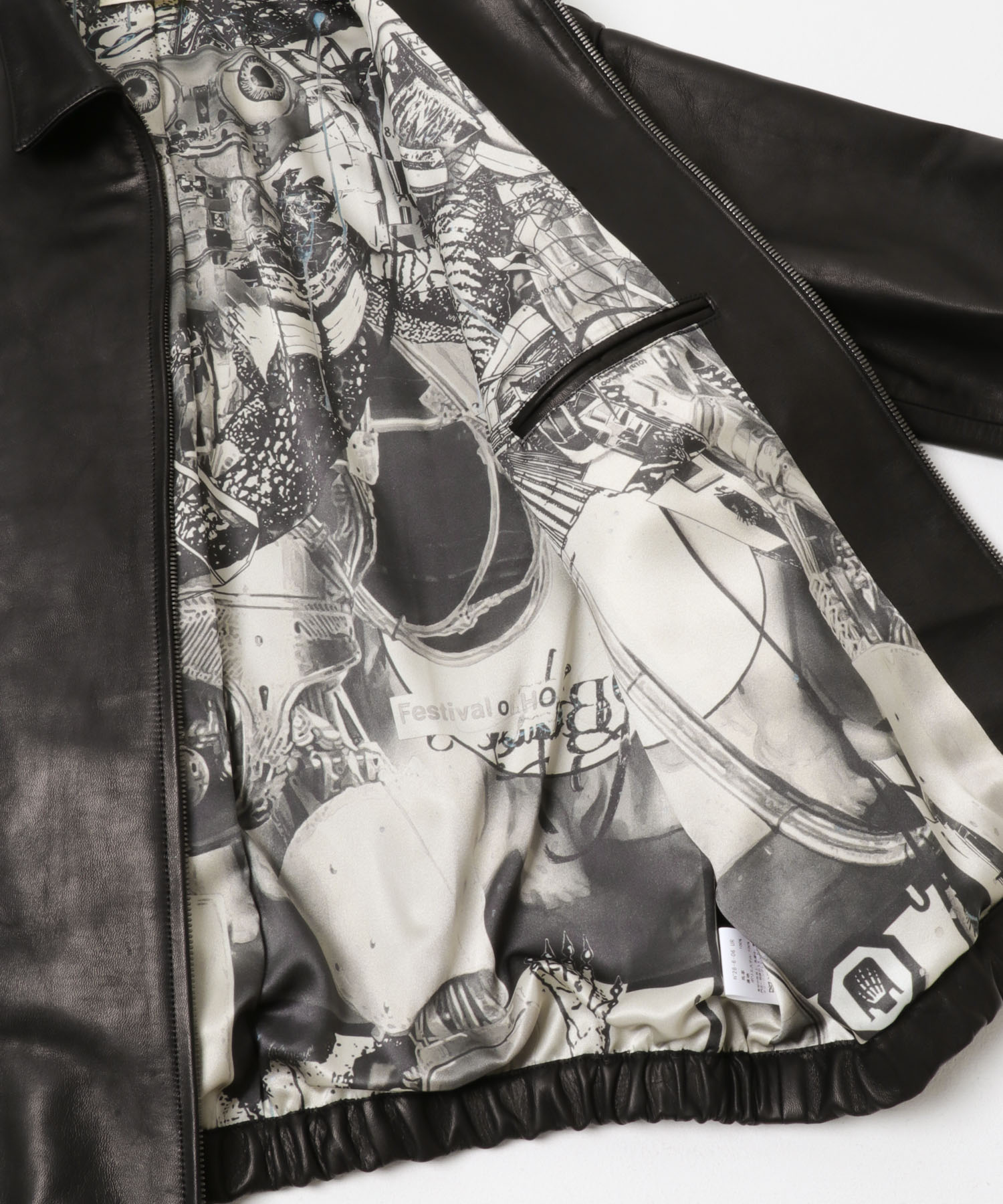 『別注』semoh×URBAN RESEARCH　Horse Leather Jacket BLACK 2