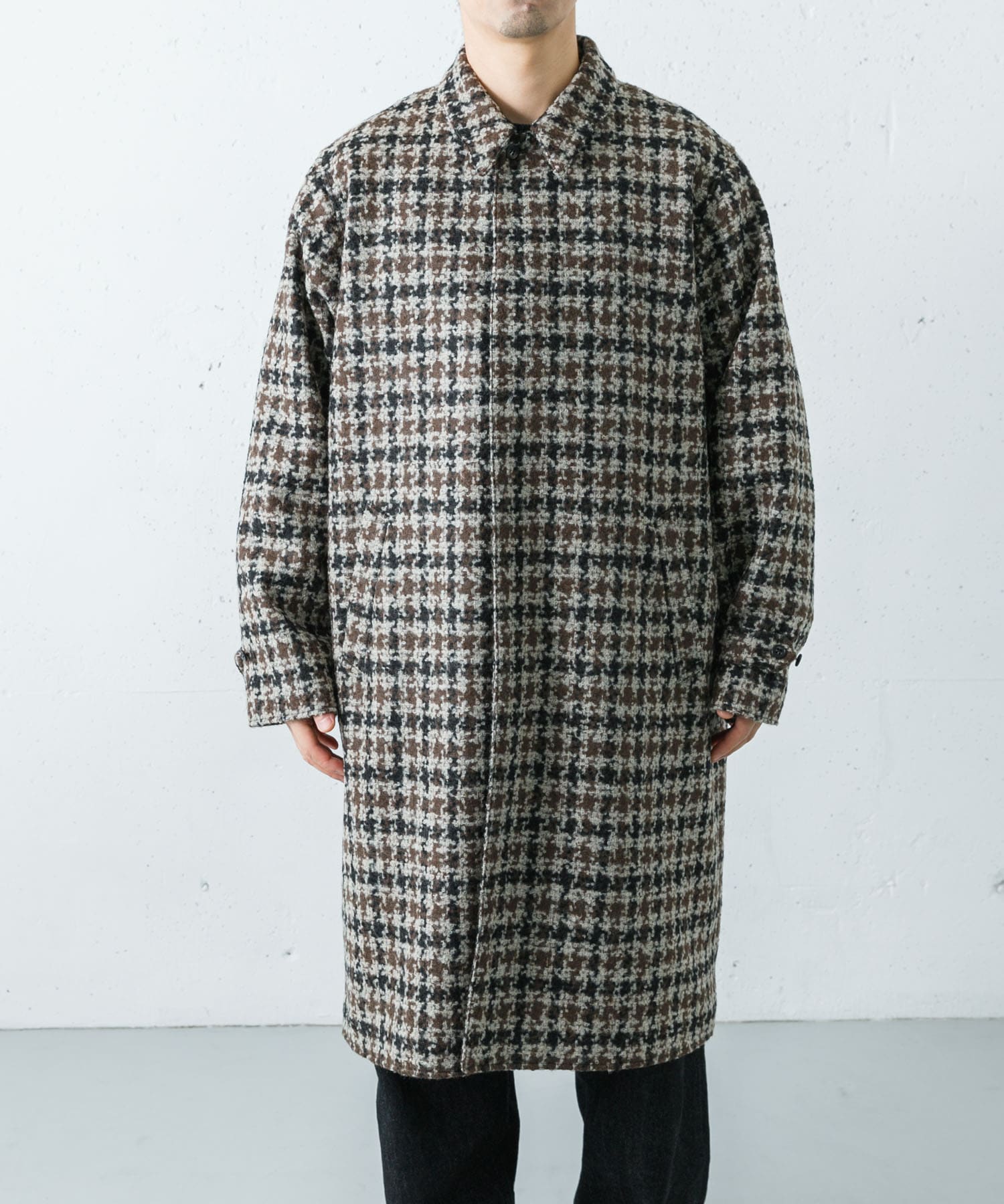 semoh Check Coat(2 BEIGE): アウター｜URBAN RESEARCH公式
