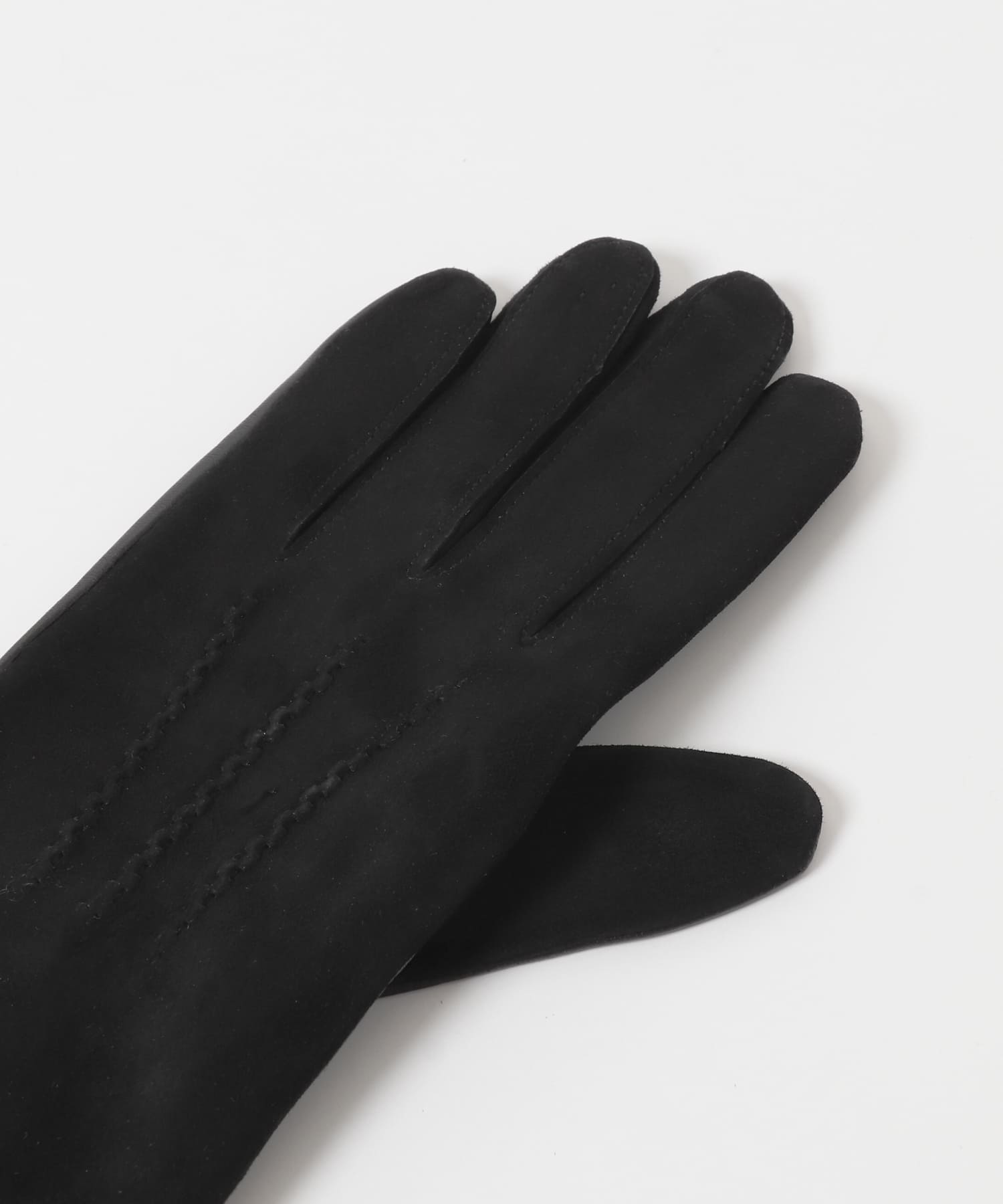 GLOVES　TOUCH SUEDE/LAMBSKIN BLACK 8.5