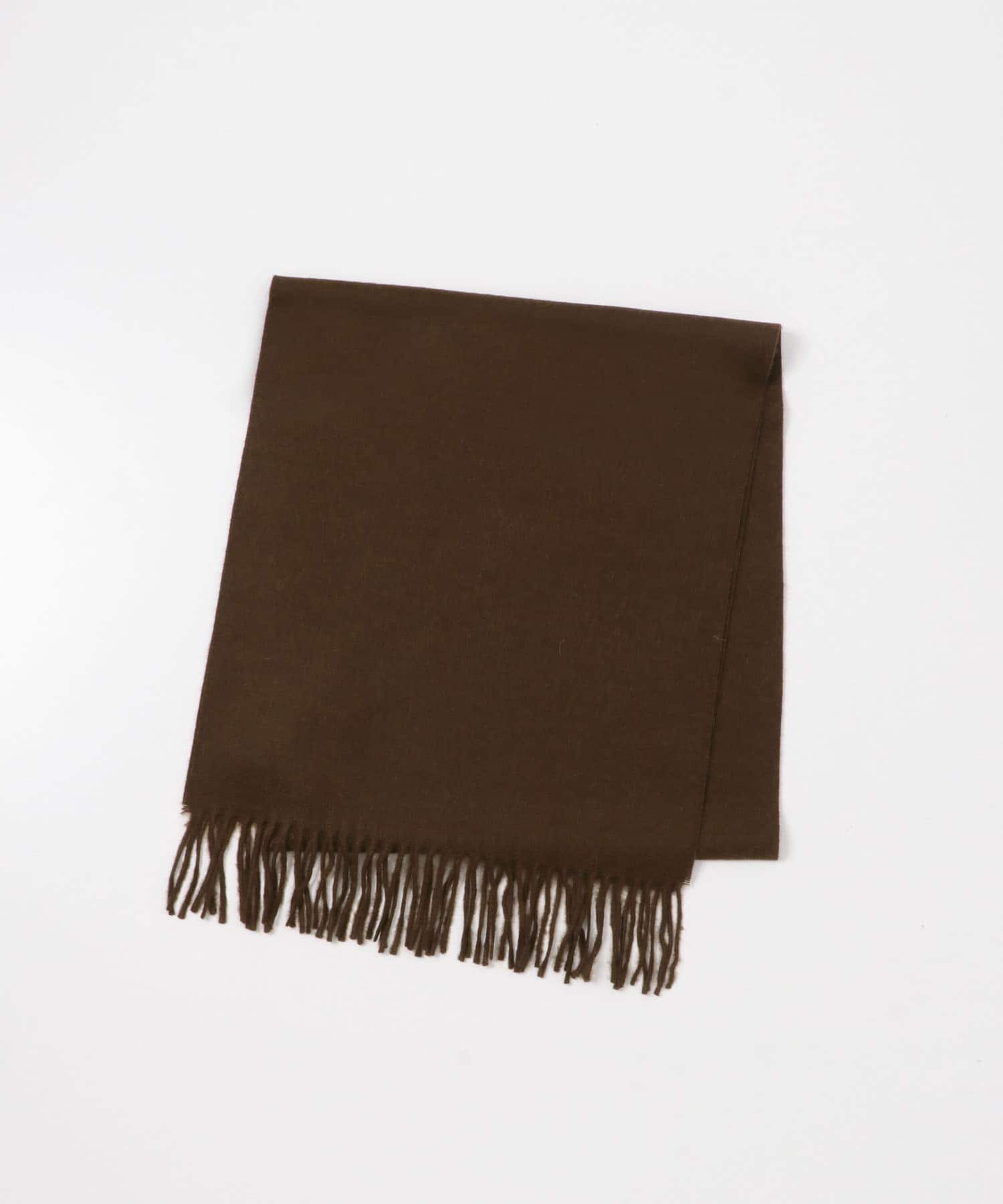THE INOUE BROTHERS　Brushed Scarf Brown One
