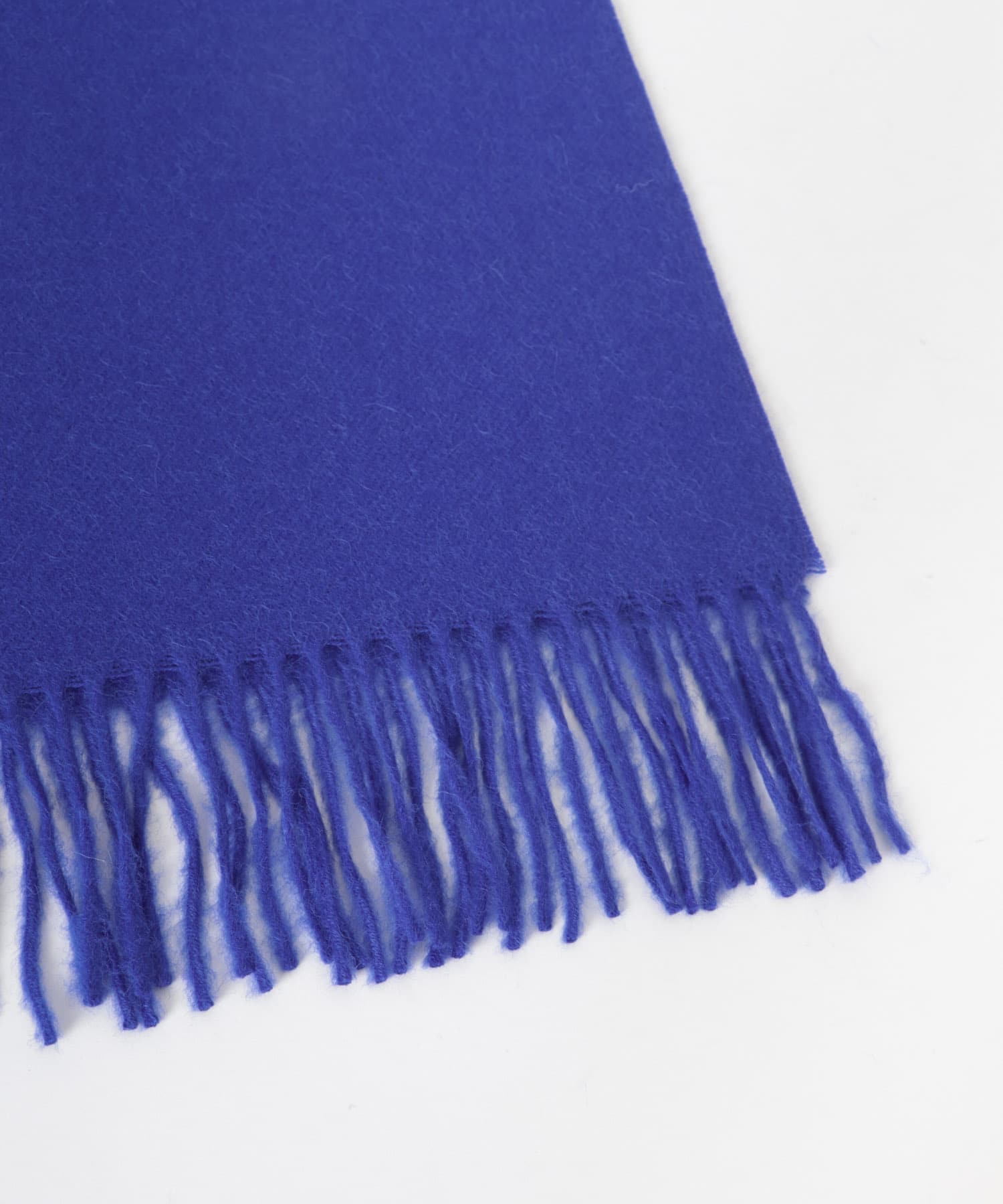 THE INOUE BROTHERS　Brushed Scarf E.Blue One