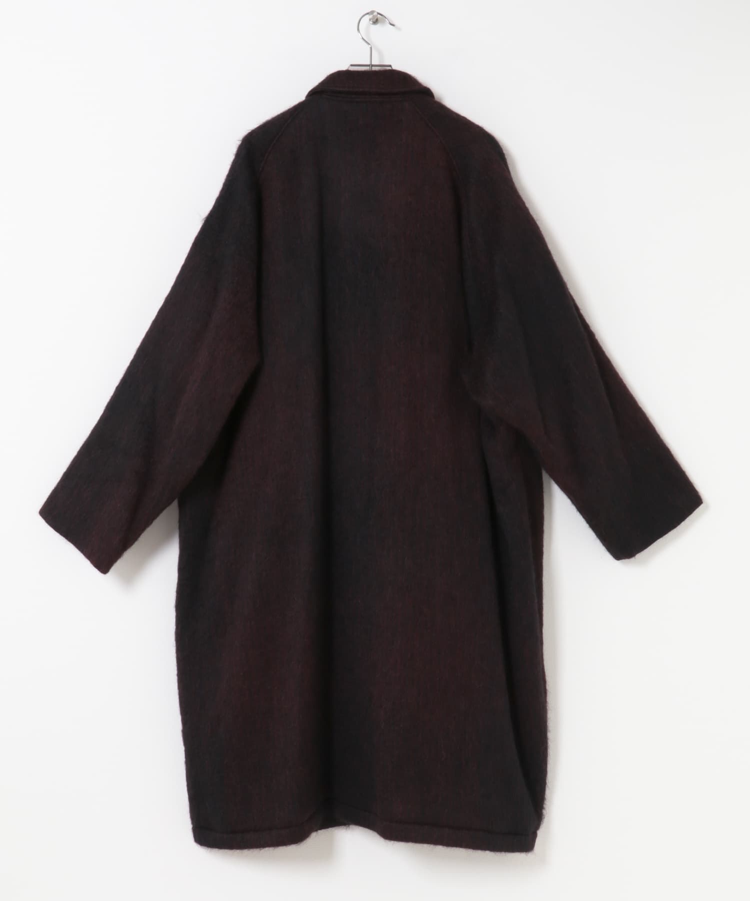 SEEALL　BALCOLLAR COAT BLK/BRN 4