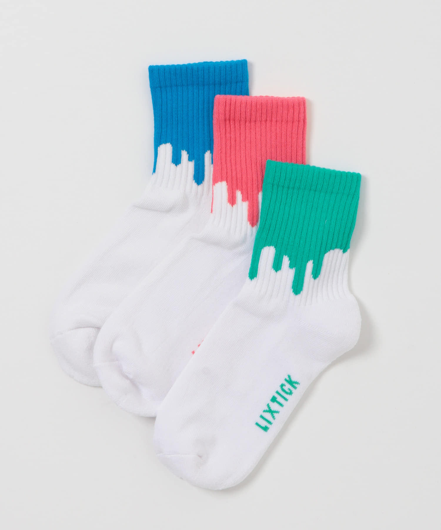 LIXTICK　DRIP SOCKS 3PACK 6ST