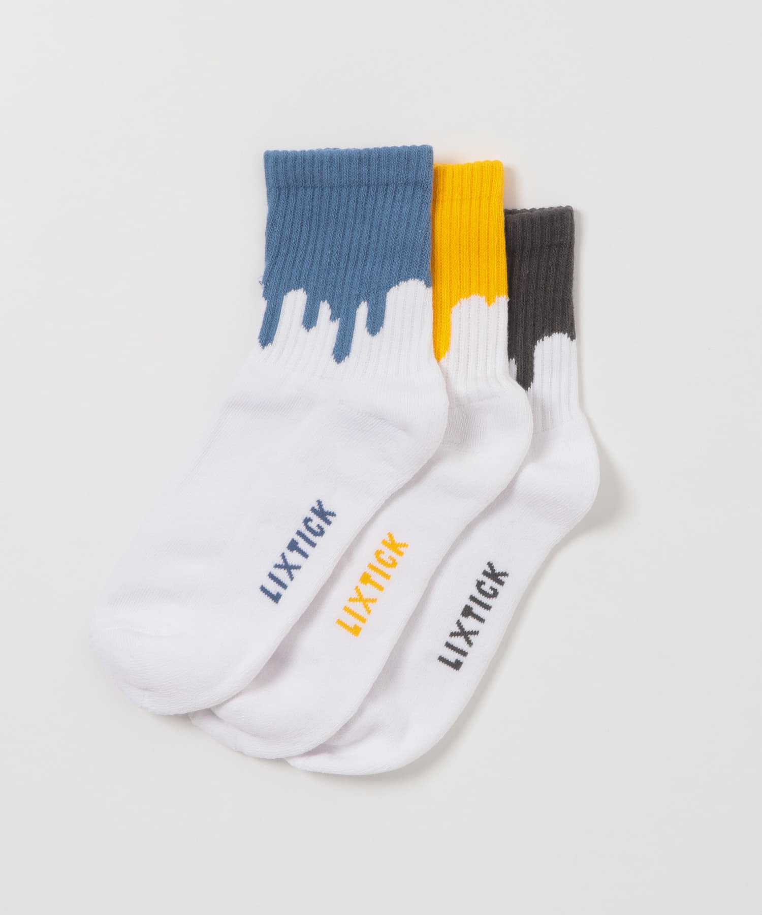 LIXTICK　DRIP SOCKS 3PACK 8ST
