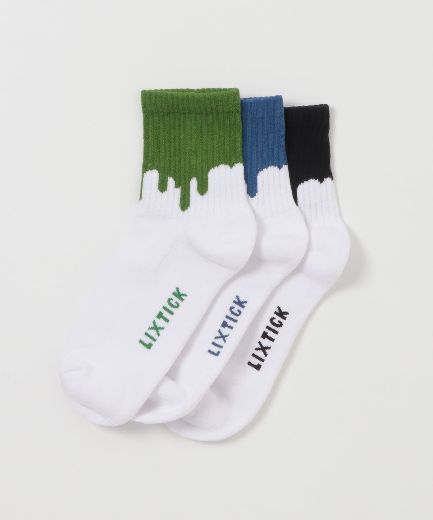 LIXTICK　DRIP SOCKS 3PACK 9ST