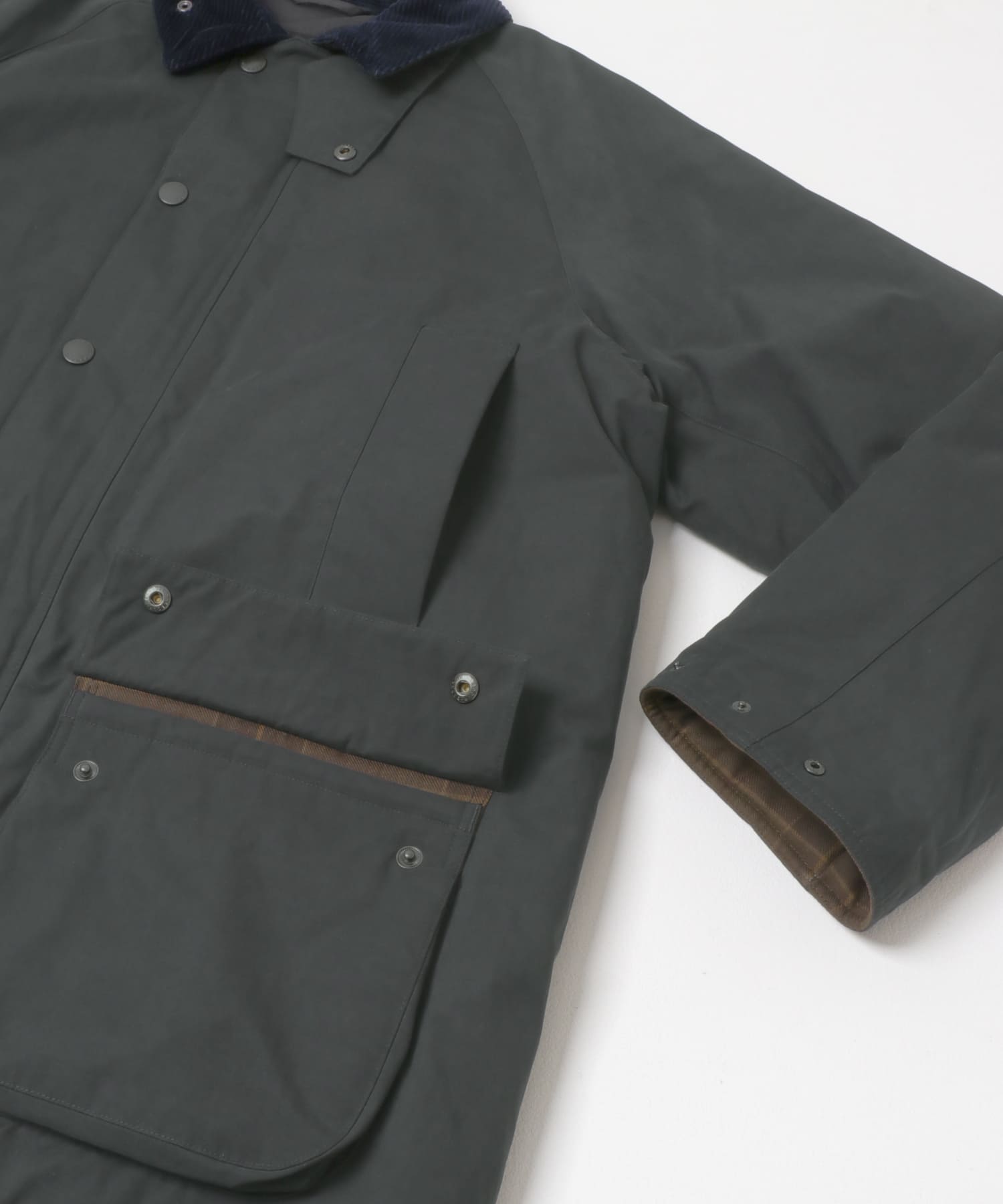 『別注』Barbour / URBAN RESEARCH　PADDED OS BEAUFORT navy 36