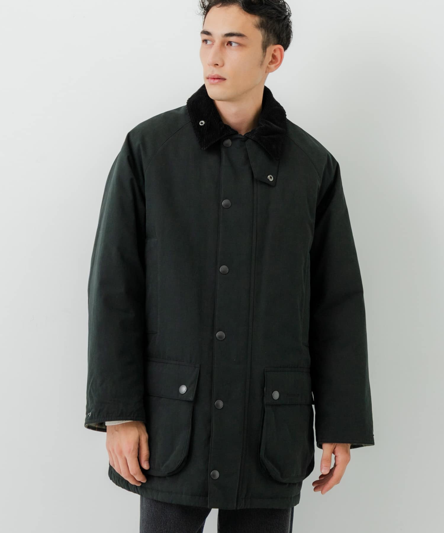 美品◎BARBOUR 別注OVER SIZE BEAUFORT BARBOUR/バブアー】別注OVER SIZE BEAUFORT BIG COLLAR（その他
