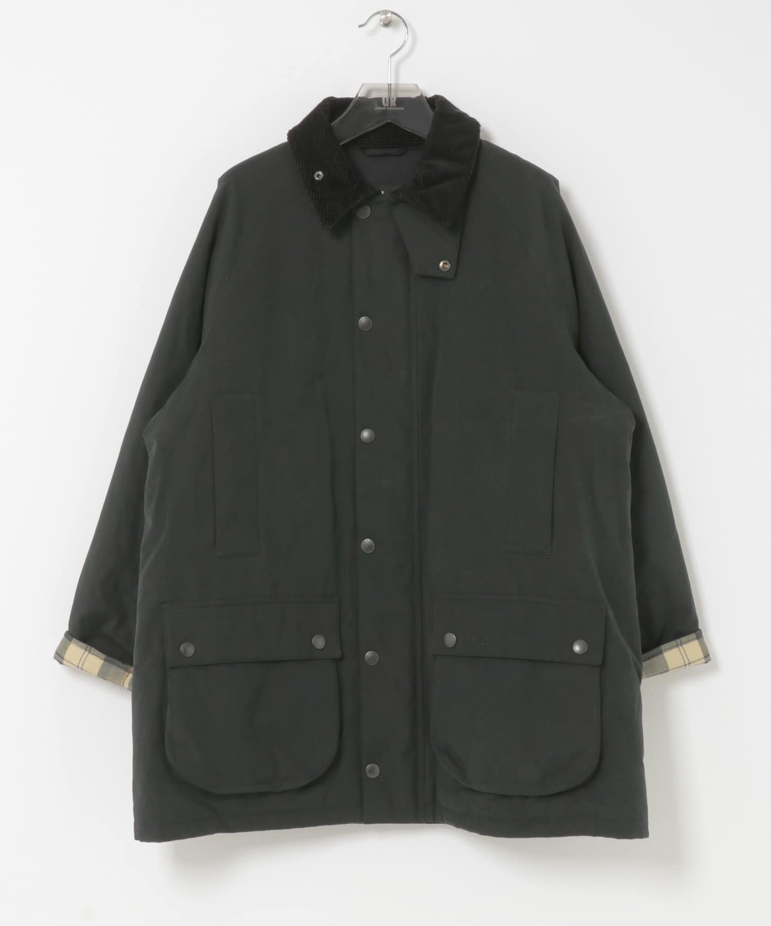 別注』Barbour / URBAN RESEARCH PADDED OS BEAUFORT(36 black