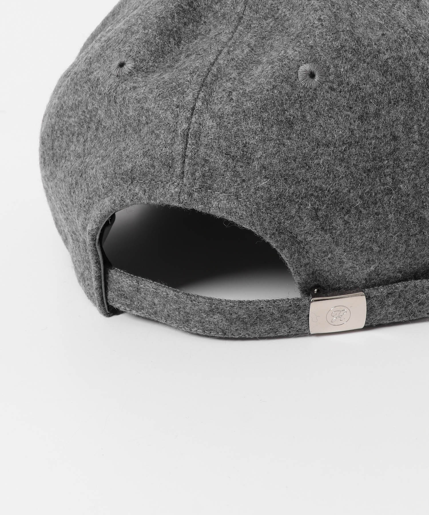 KIJIMA TAKAYUKI　MELTON 6PANEL CAP 04GRAY one