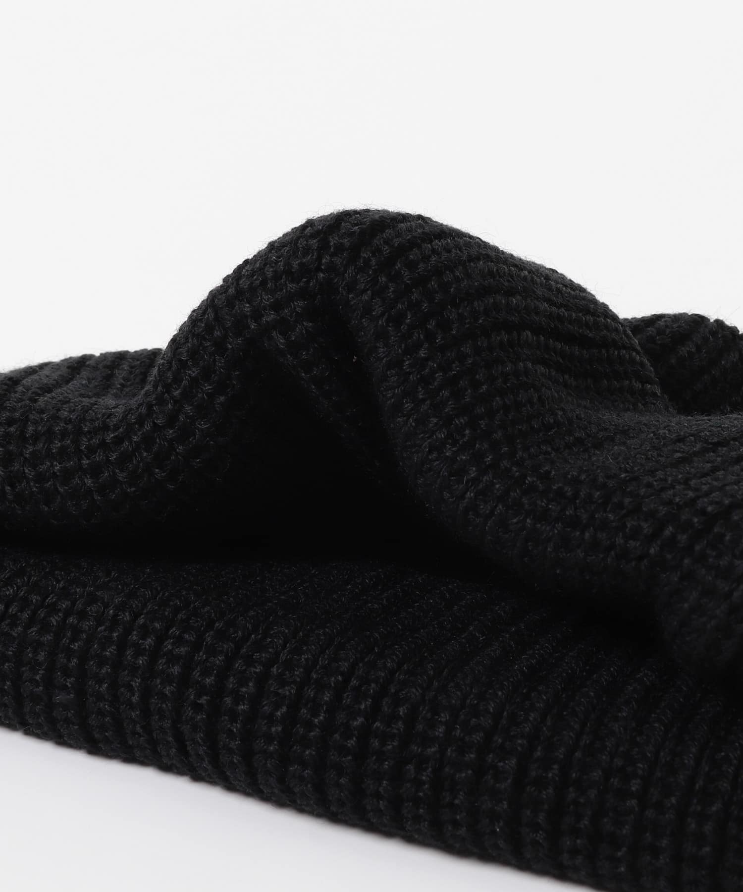 KIJIMA TAKAYUKI　KNIT DECK CAP 01BLACK one