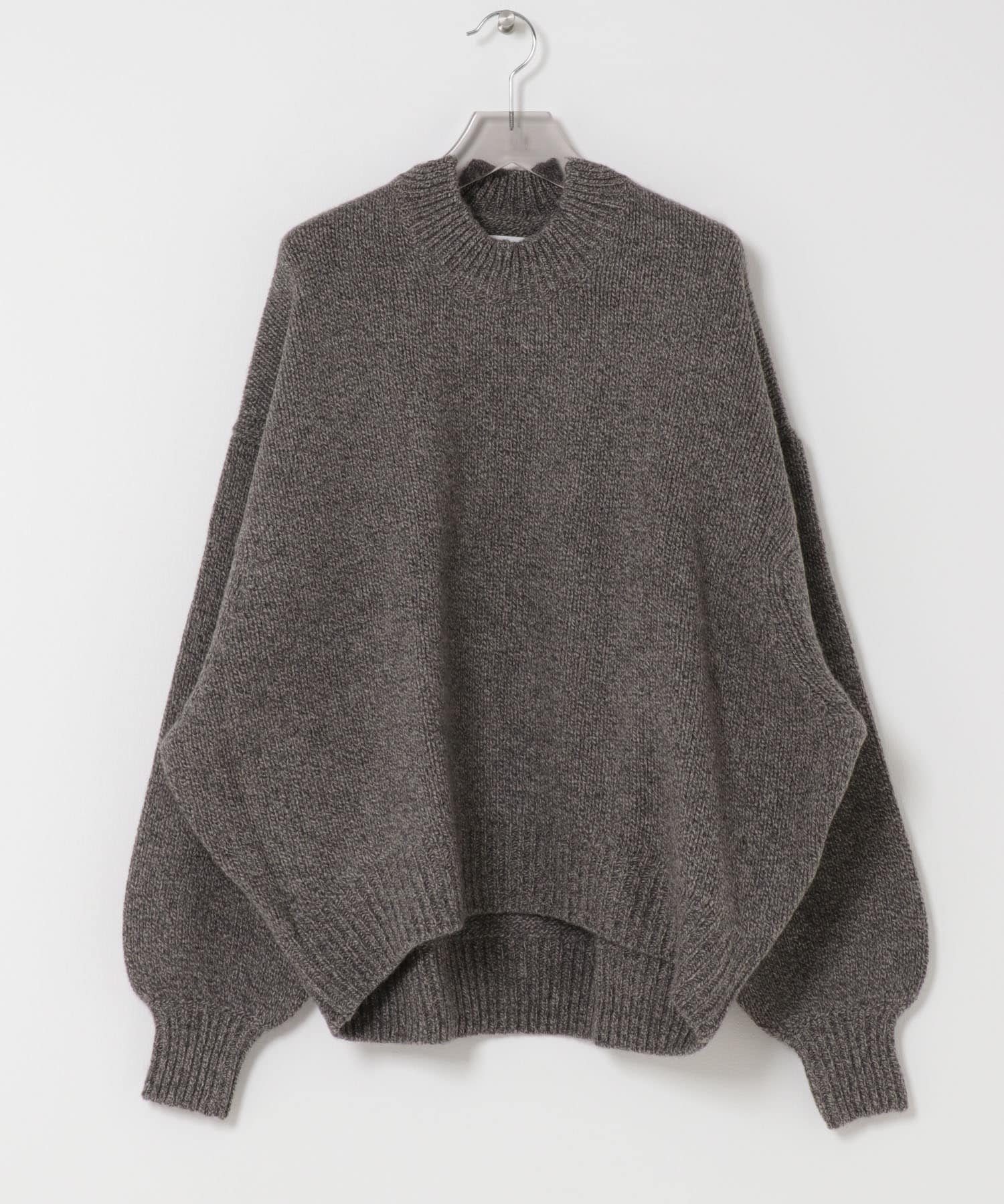 nonnotte　Draping Extra Over CREW-NECK PULLOVER