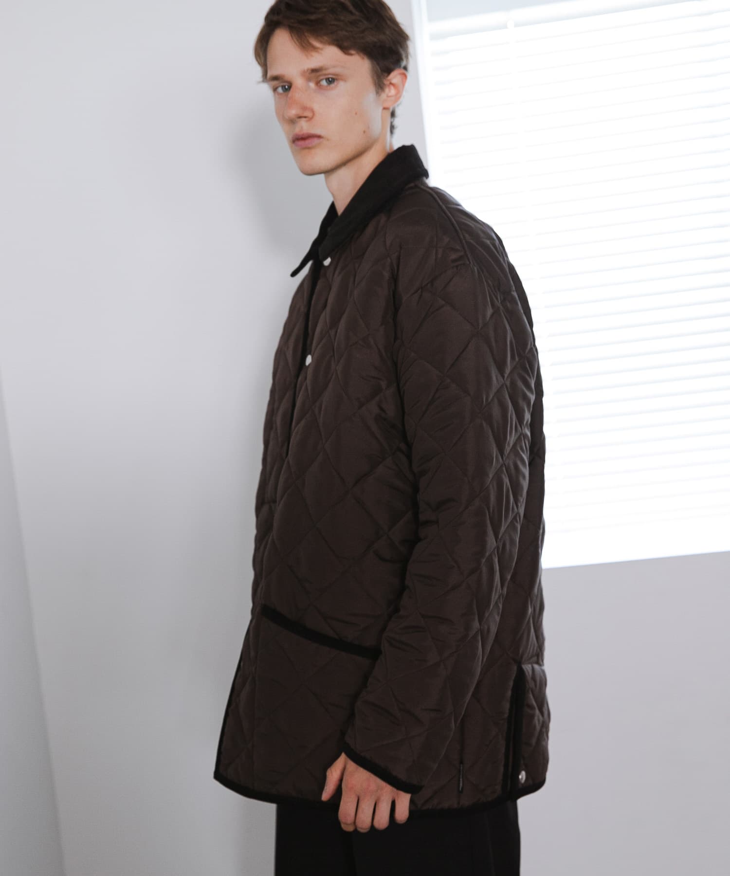 Traditional Weatherwear　WAVERLY STUDS EX.UR 別注BROWN 38