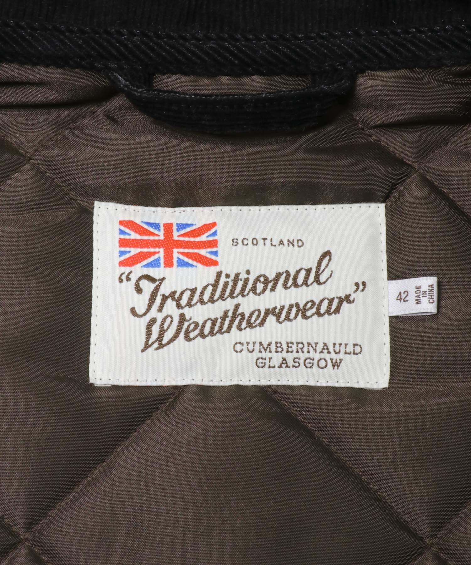 Traditional Weatherwear　WAVERLY STUDS EX.UR 別注BROWN 38