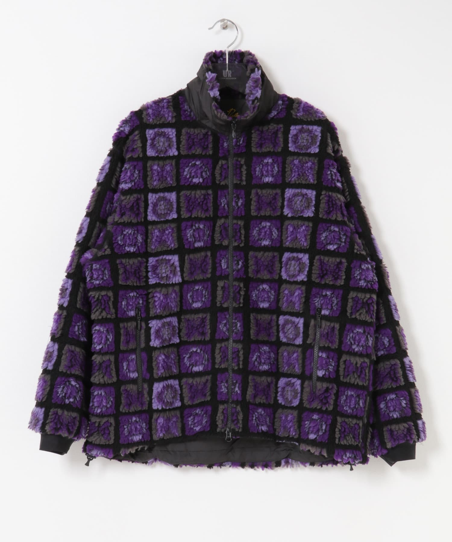 Needles　Fur Jacket Purple/BLK S