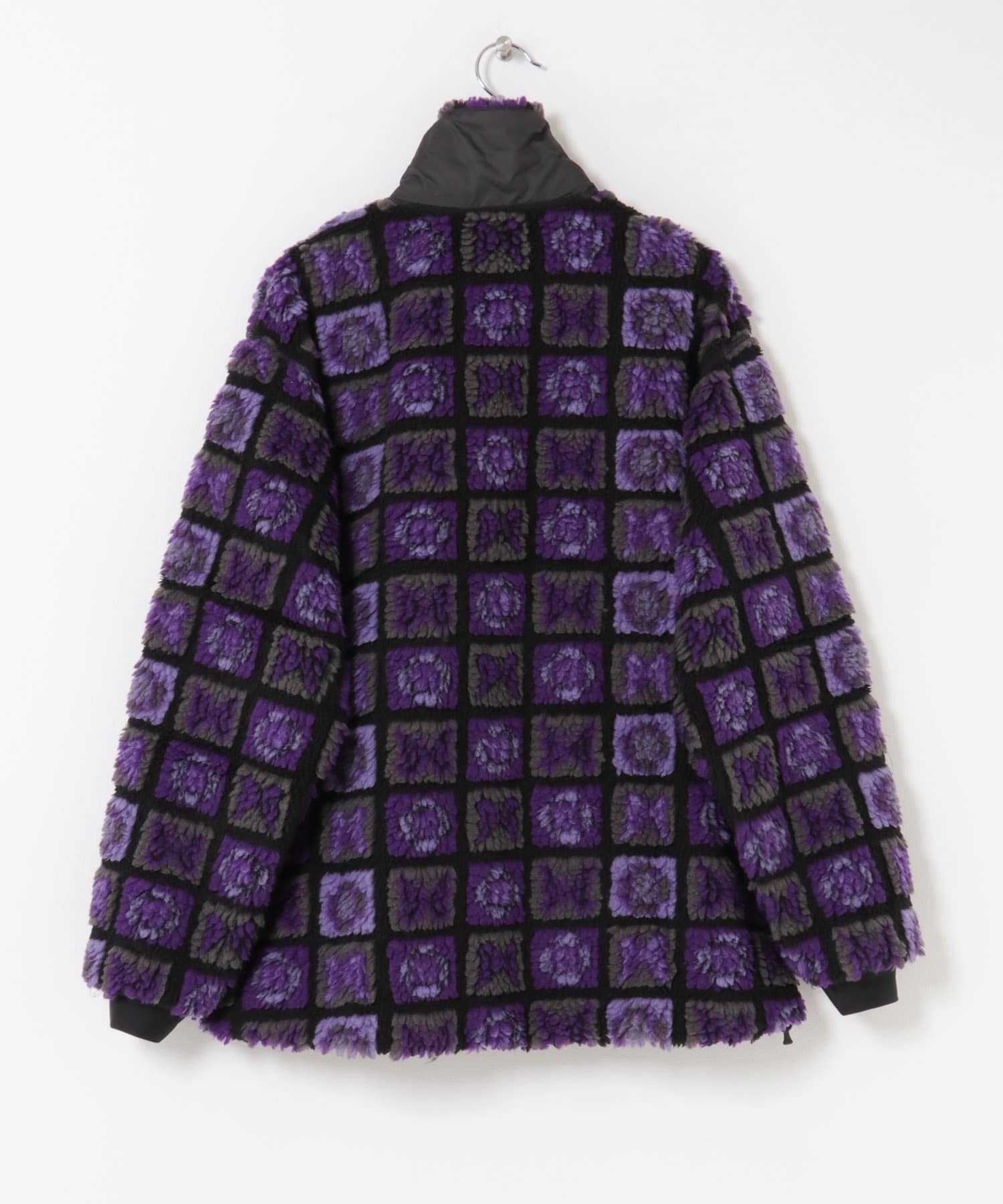 Needles　Fur Jacket Purple/BLK S