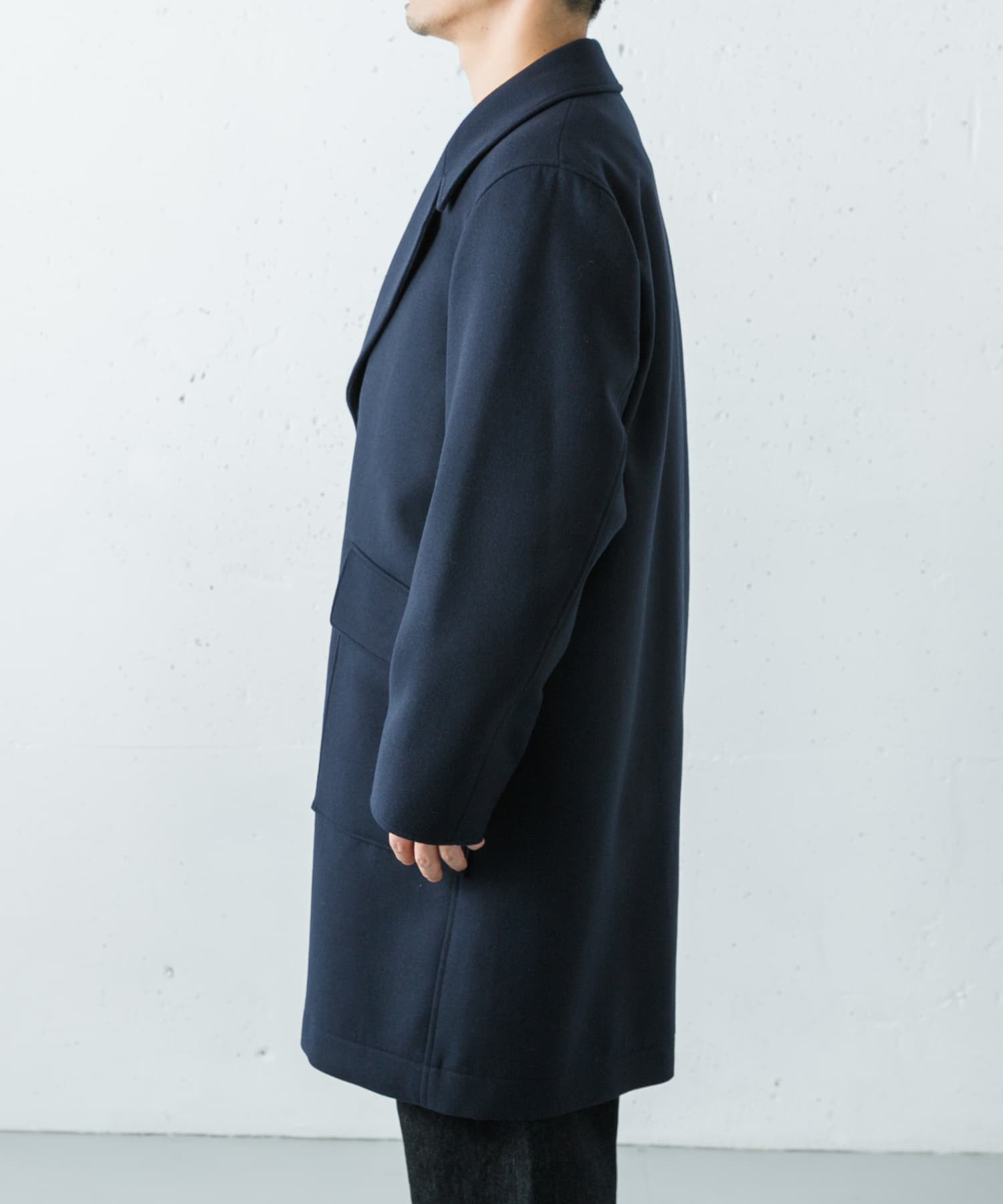 ATON S 160S SEMI DOUBLE COAT(4 NAVY): アウター｜URBAN RESEARCH公式