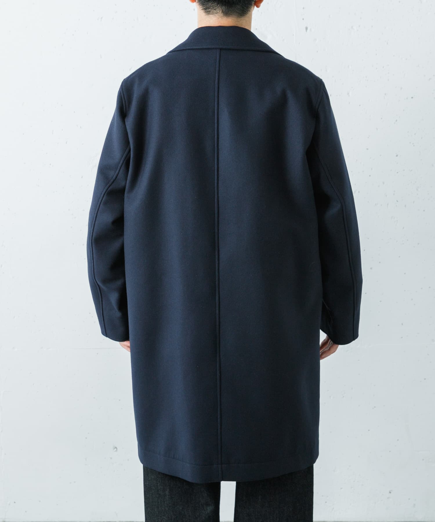 ATON S 160S SEMI DOUBLE COAT(4 NAVY): アウター｜URBAN RESEARCH公式