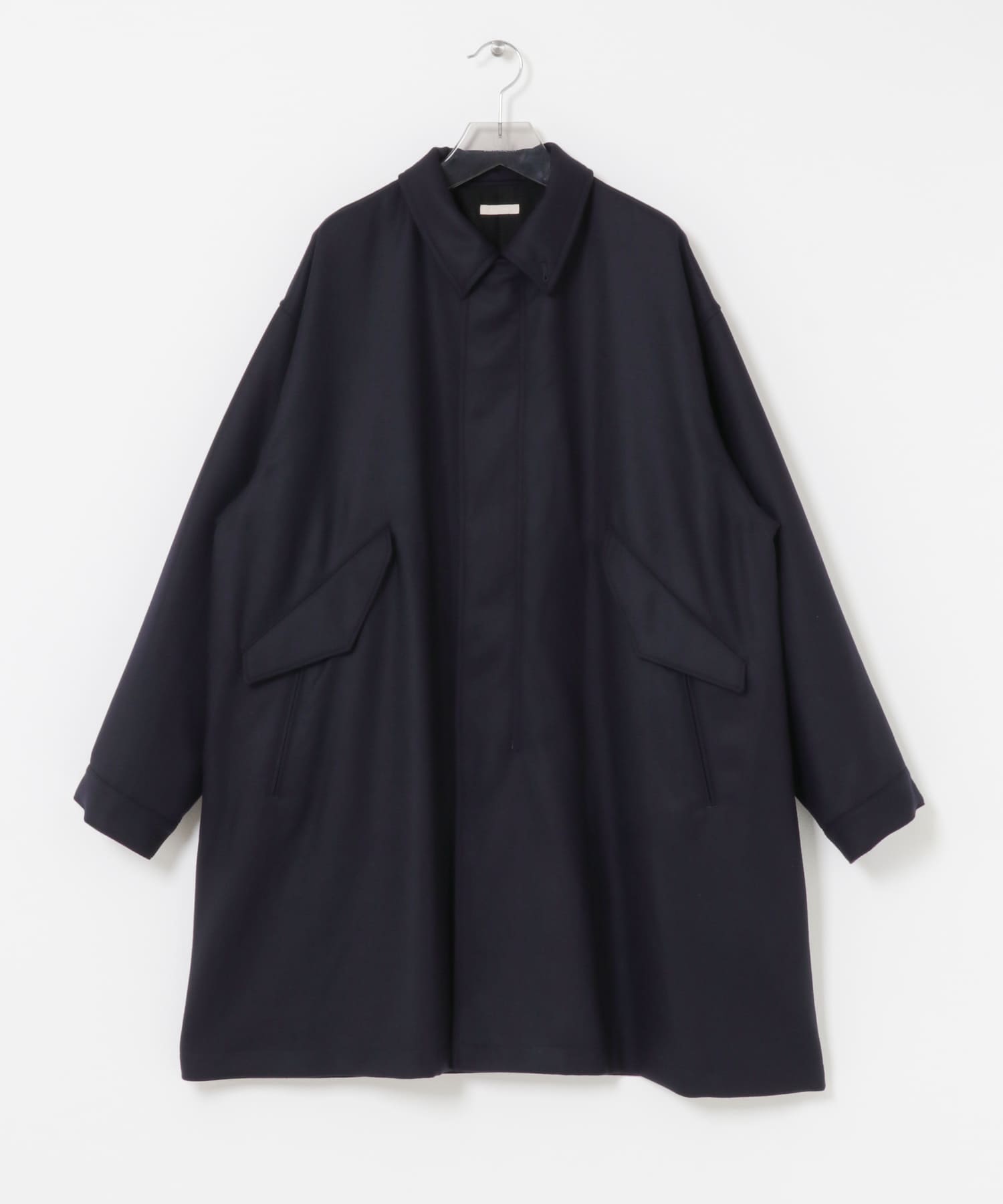 ULTERIOR　MELTON B/C FIELD COAT DEEP NAVY 4