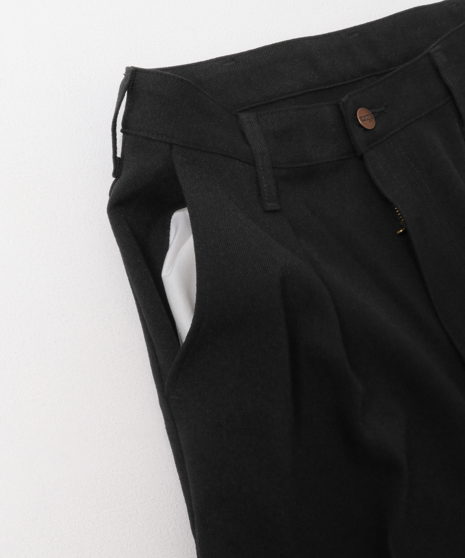 『別注』Wrangler×URBAN RESEARCH　WRANCHER WIDE BLACK S
