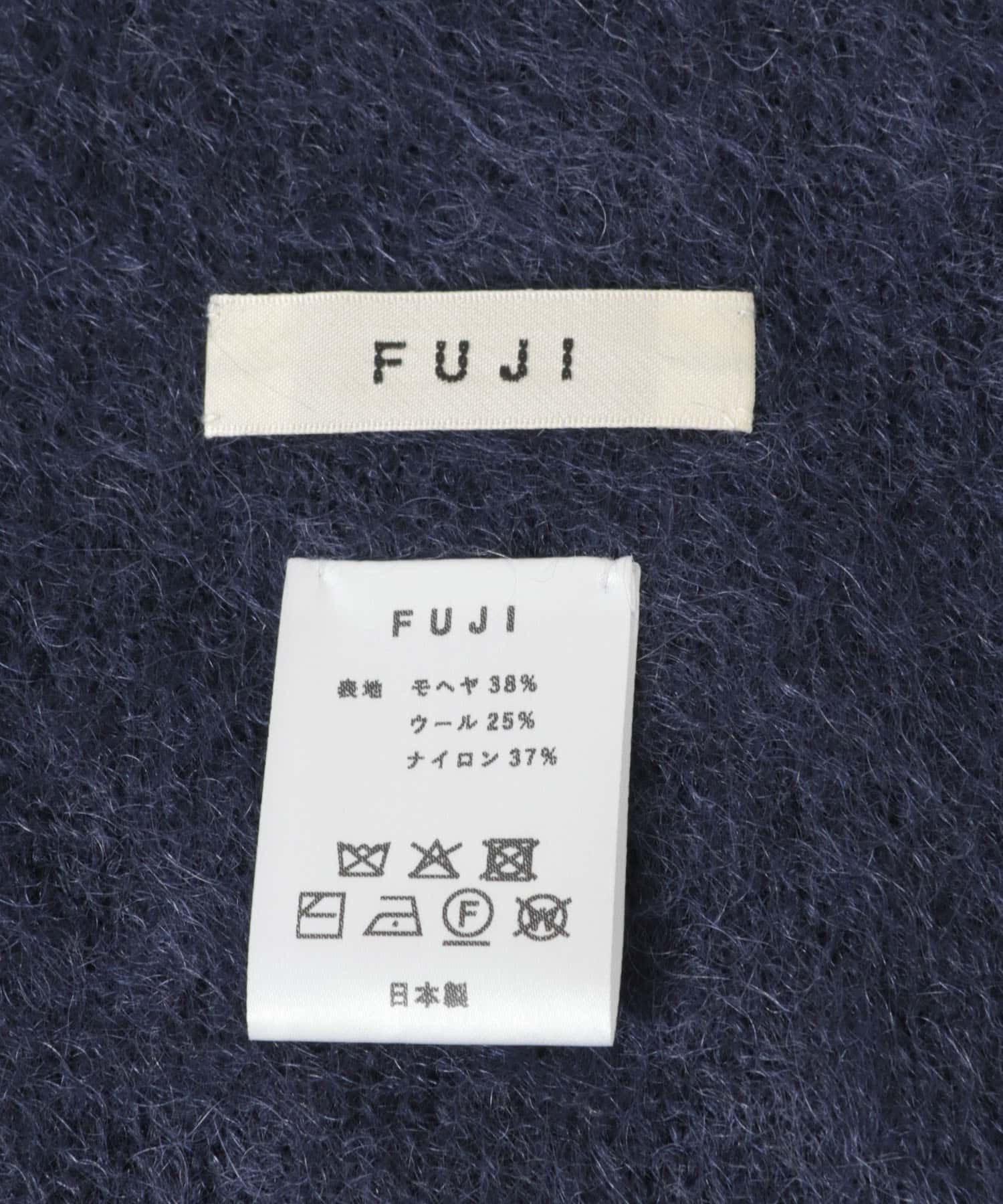 『別注』FUJI×URBAN RESEARCH　MOHAIR LONG STOLE NAVY Free