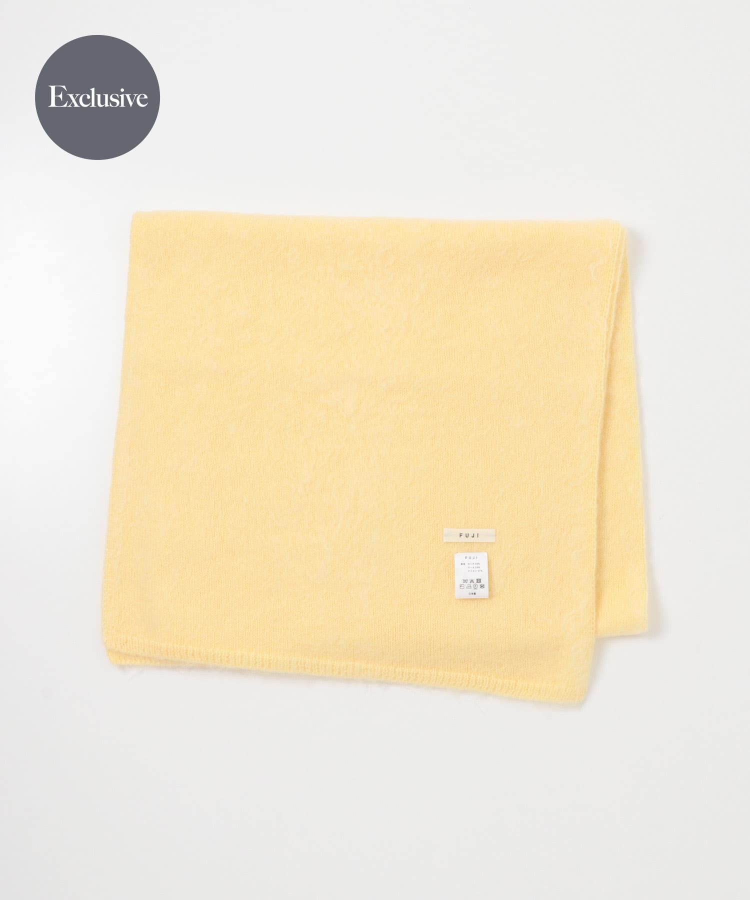 別注』FUJI×URBAN RESEARCH MOHAIR LONG STOLE(Free LEMON