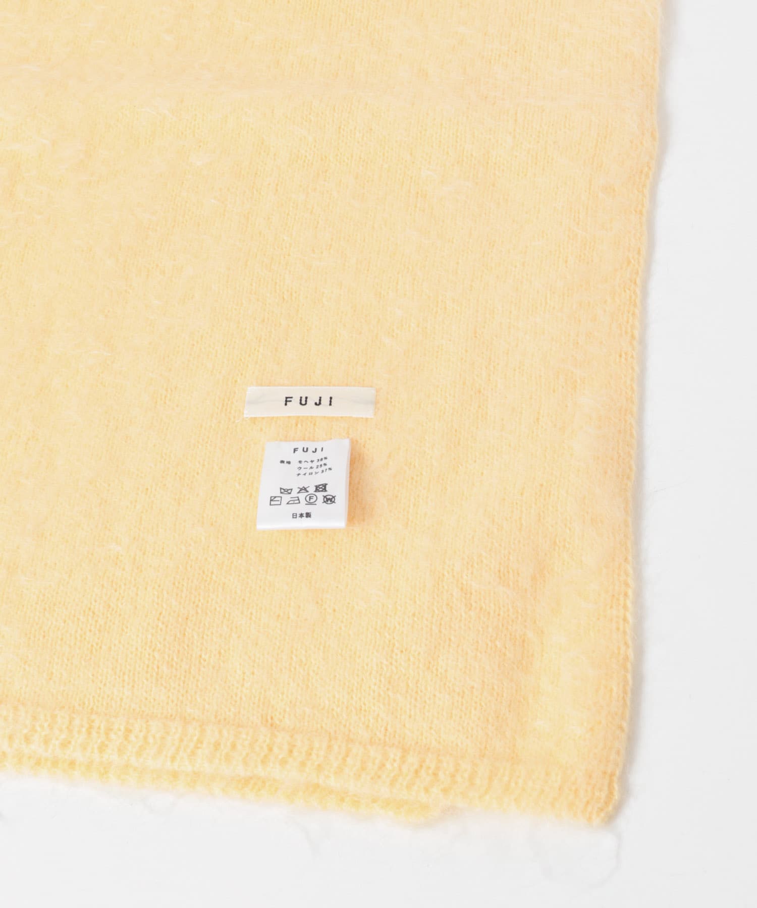 『別注』FUJI×URBAN RESEARCH　MOHAIR LONG STOLE LEMON Free