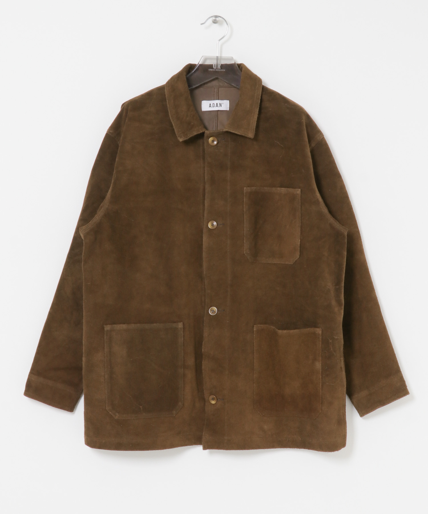 A.D.A.N　SUEDE CHORE COAT