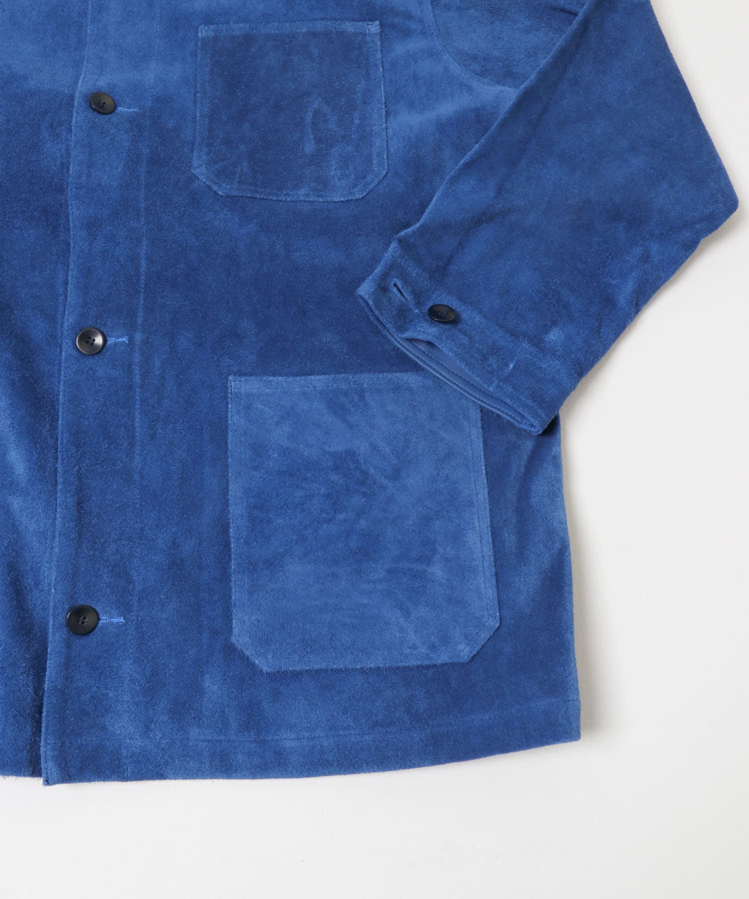 A.D.A.N　SUEDE CHORE COAT ROYAL M