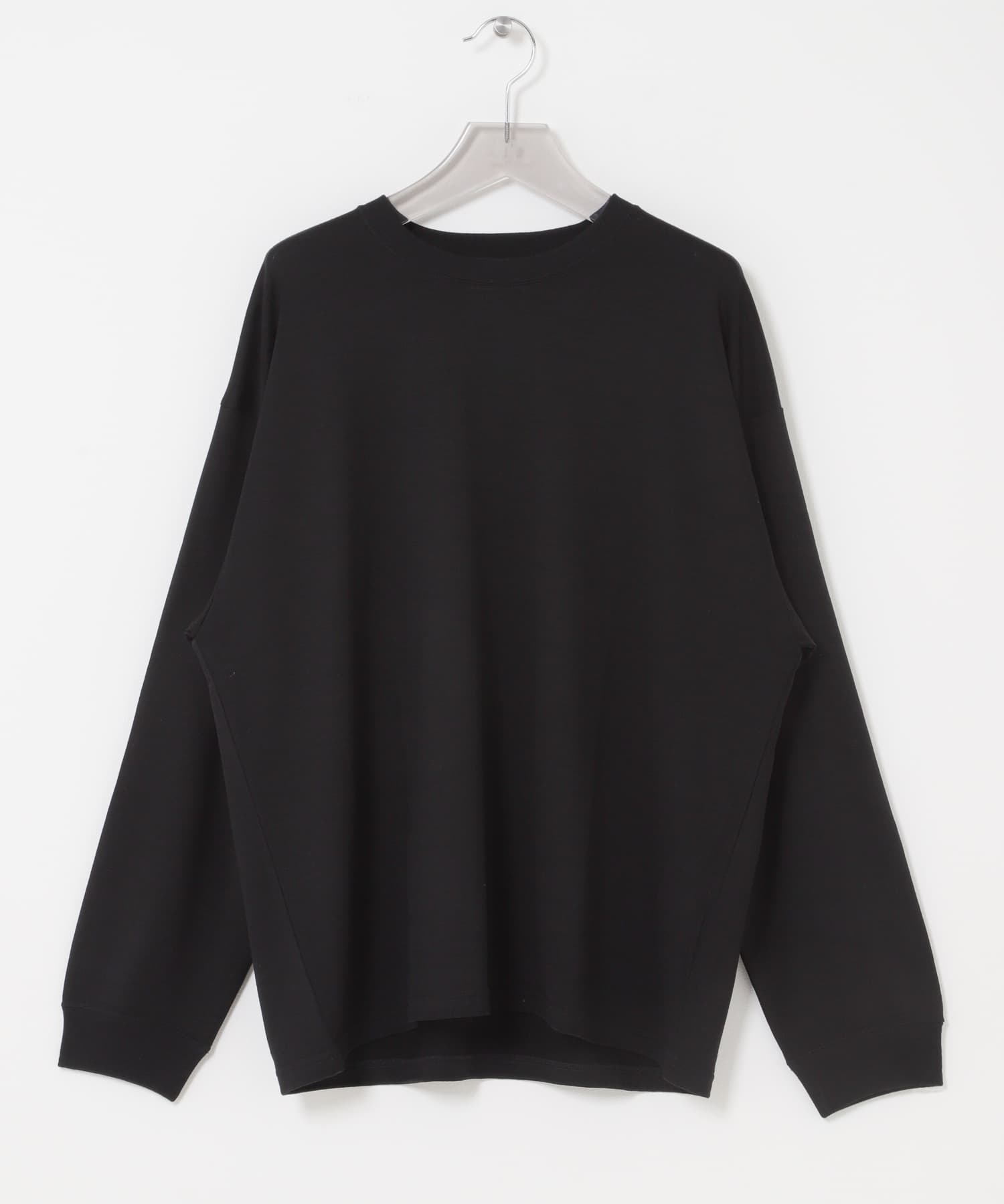new basic　WASHABLE MERINO WOOL LONG-SLEEVE